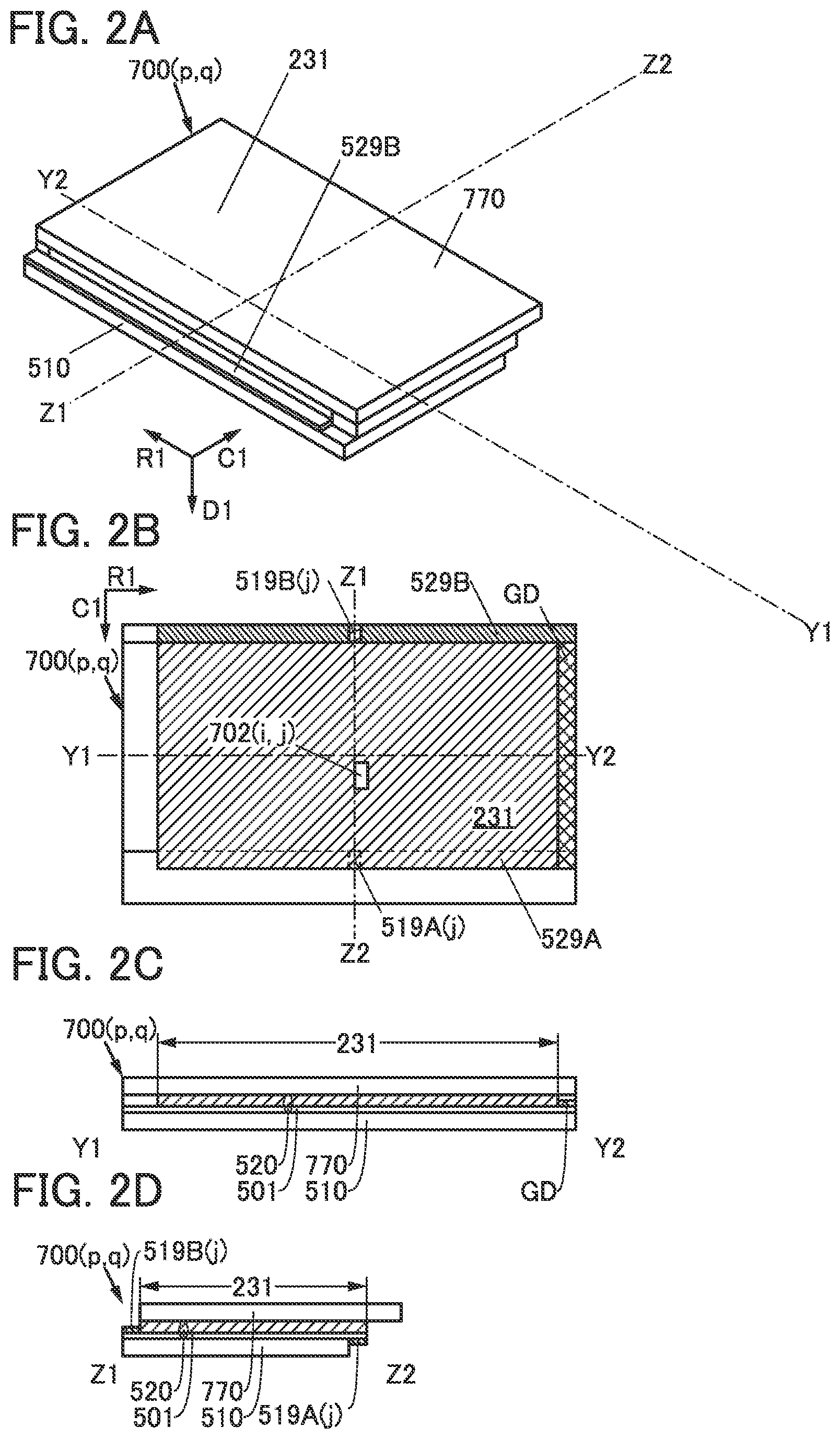 Patent US11778878 Figure 2 – Display panel, display device, input/output device, and data processing device