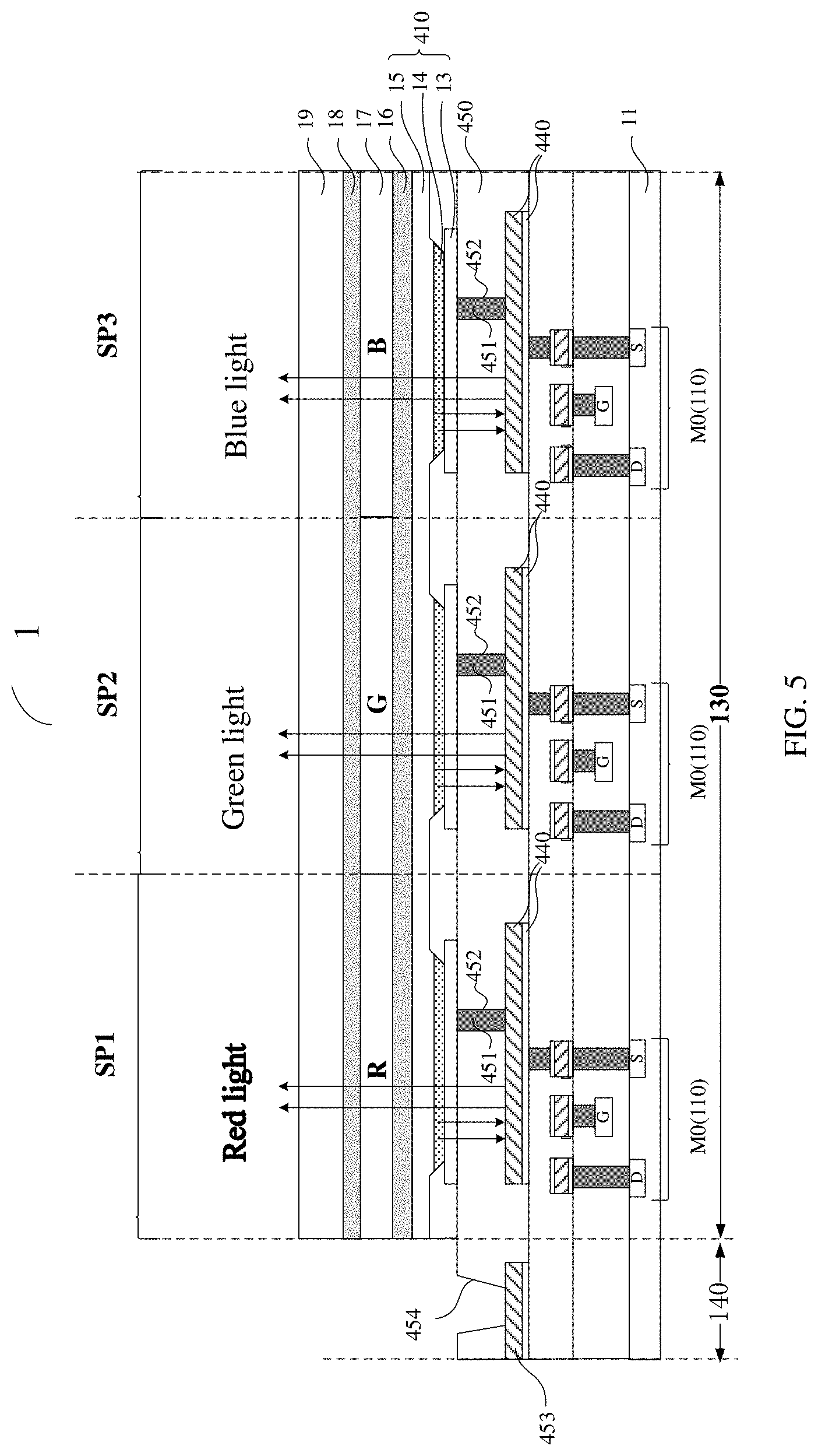 Patent US11778883 Figure 6 – Display device, manufacture method, and electronic equipment
