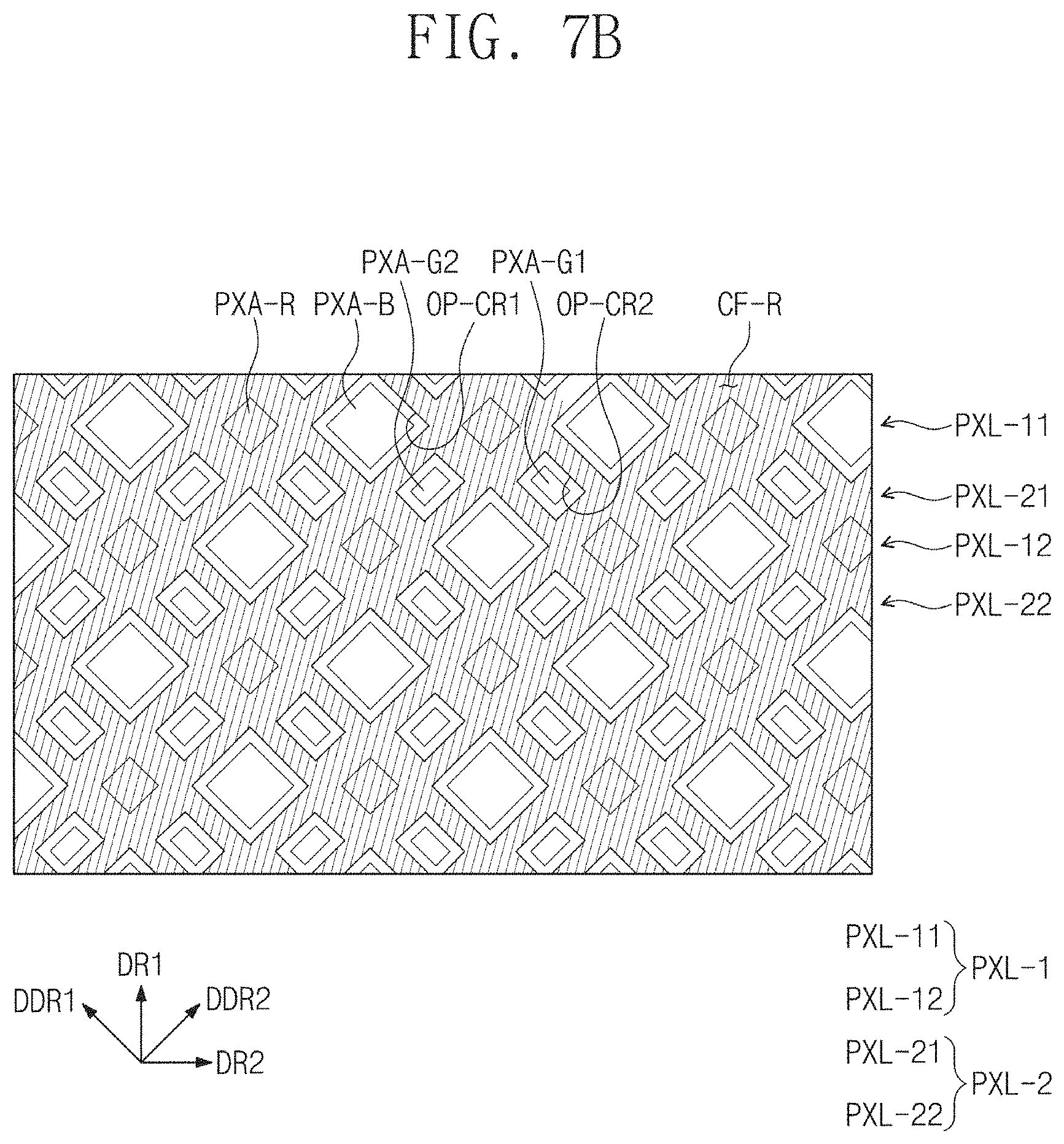 Patent US11778884 Figure 14 – Display device having flexible and enhanced black color sense characteristics