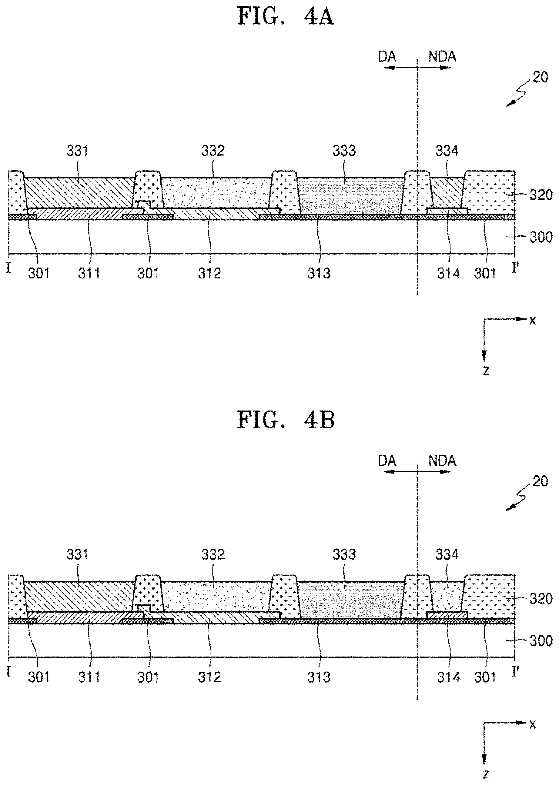 Patent US11778885 Figure 4 – Display apparatus comprising dummy color filter and dummy color conversion pattern