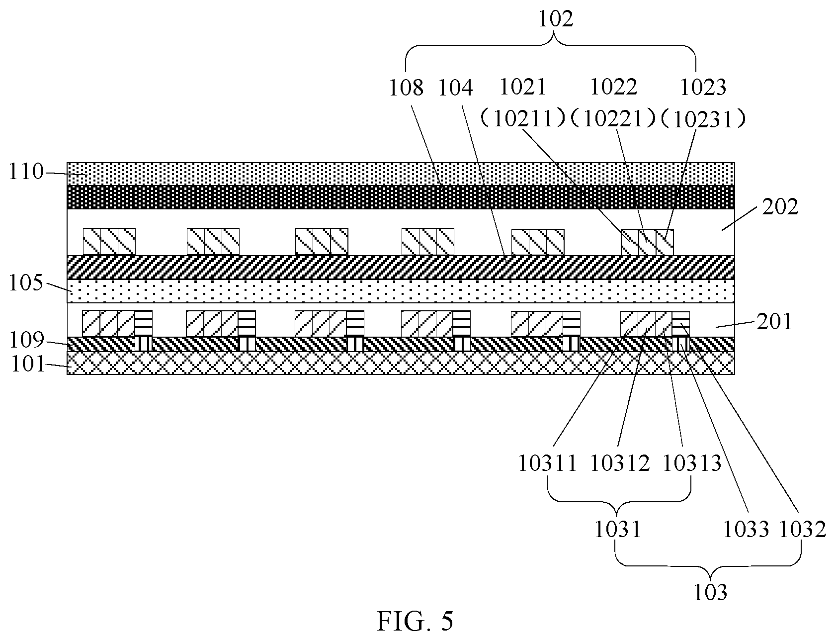 Patent US11778887 Figure 3 – Array substrate and display device