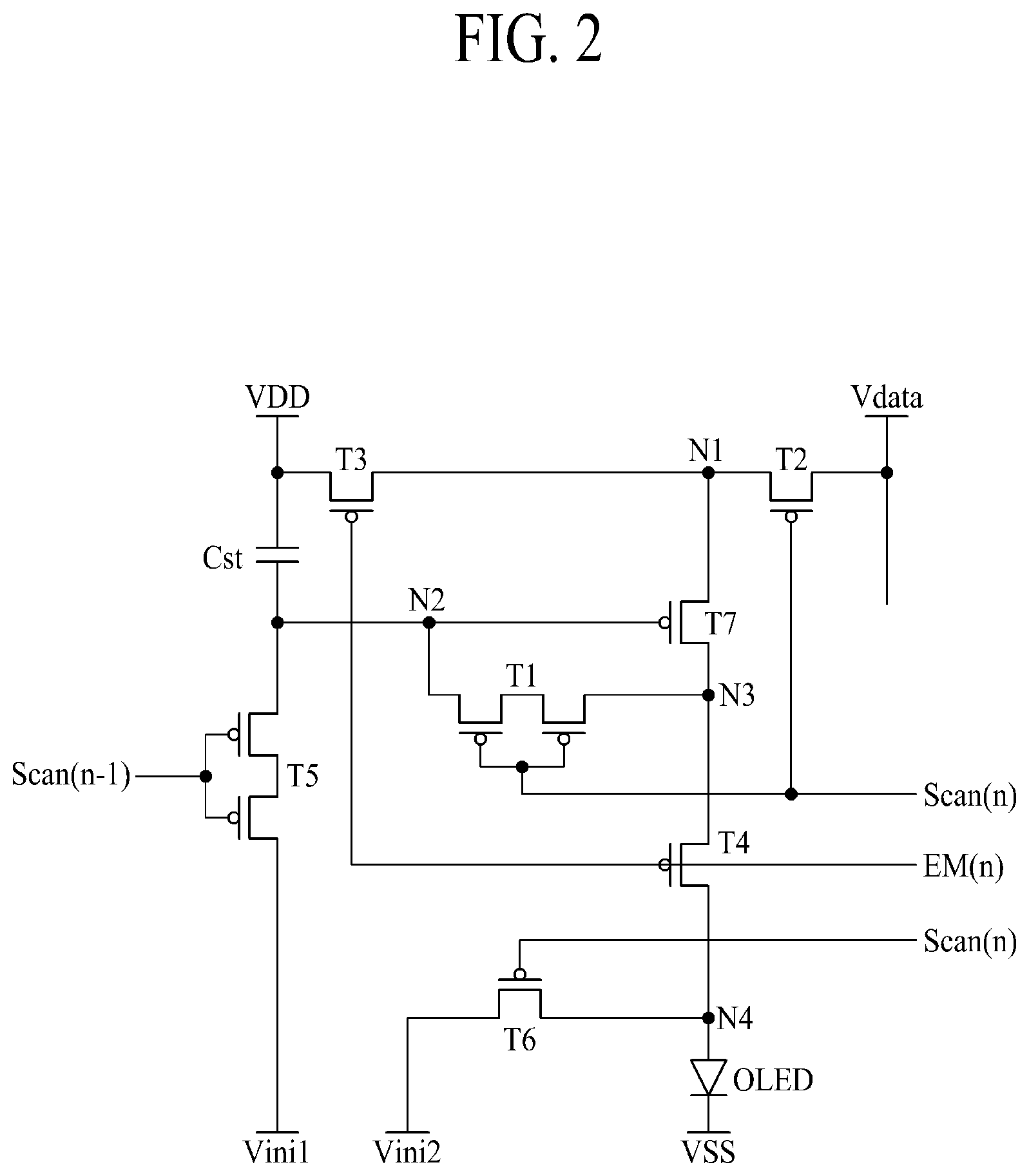 Patent US11778888 Figure 2 – Electroluminescent display apparatus