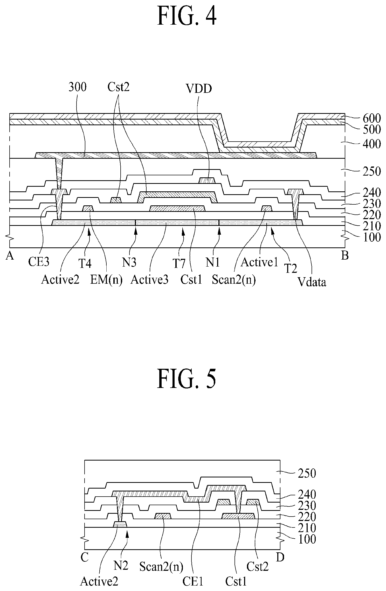 Patent US11778888 Figure 4 – Electroluminescent display apparatus