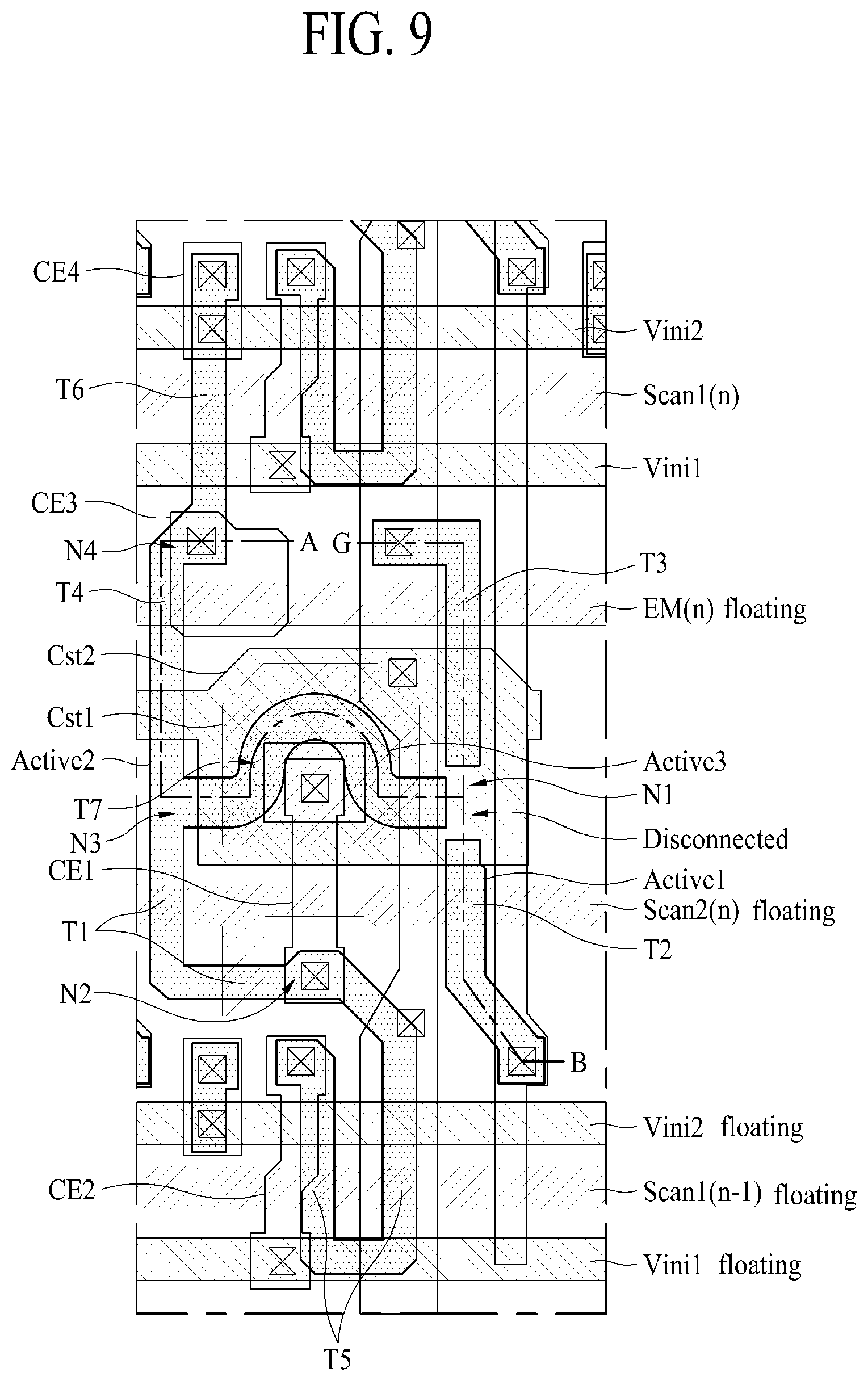 Patent US11778888 Figure 7 – Electroluminescent display apparatus