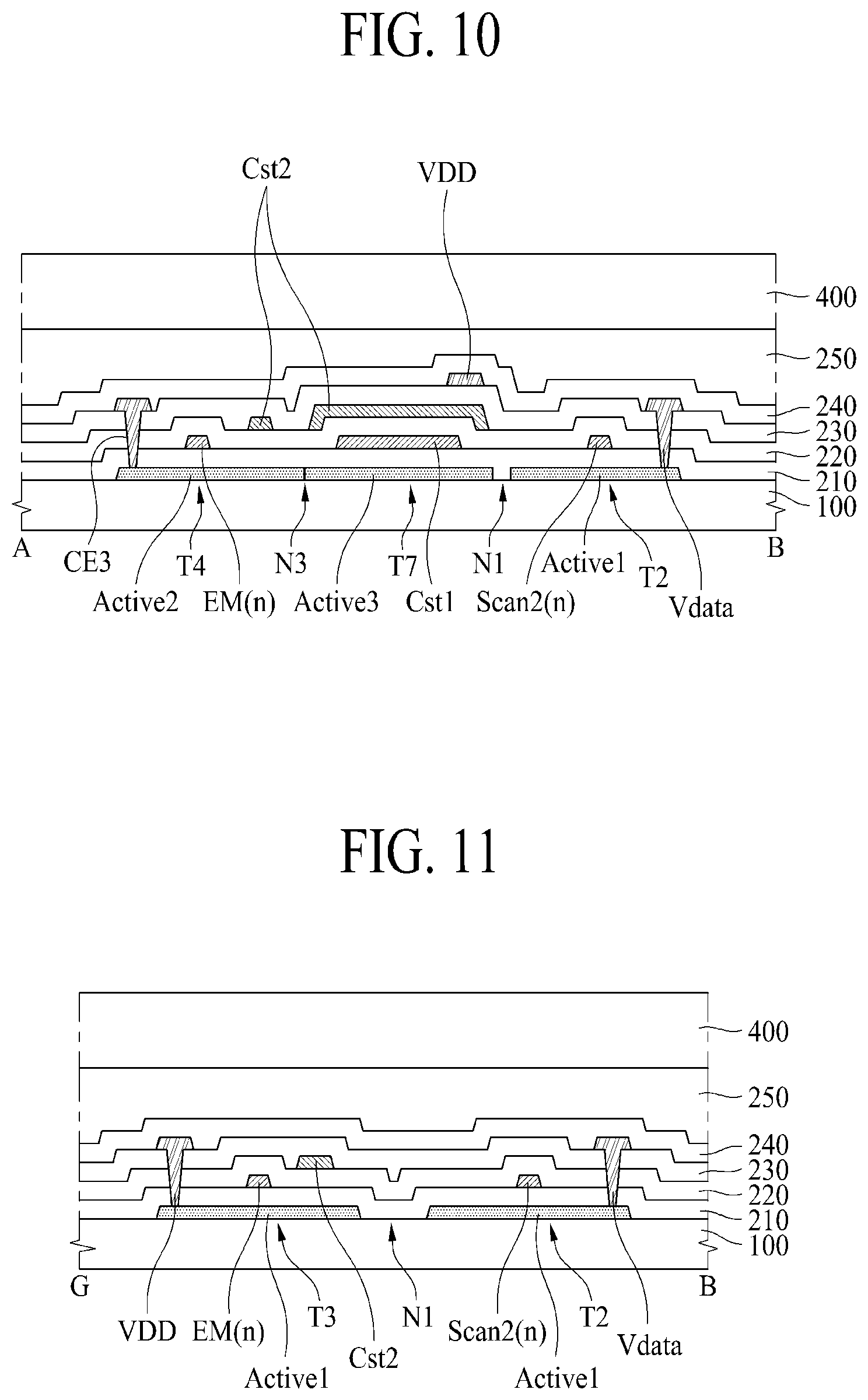 Patent US11778888 Figure 8 – Electroluminescent display apparatus