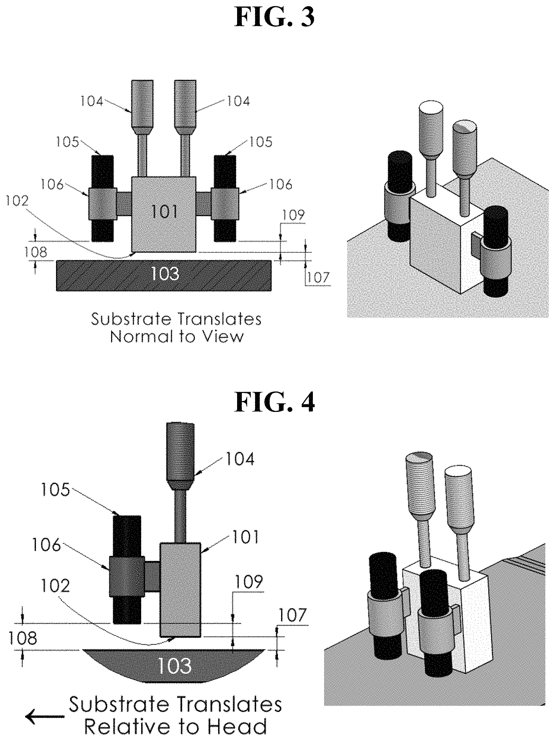 Patent US11778889 Figure 2 – Height measurement and control in confined spaces for vapor deposition system