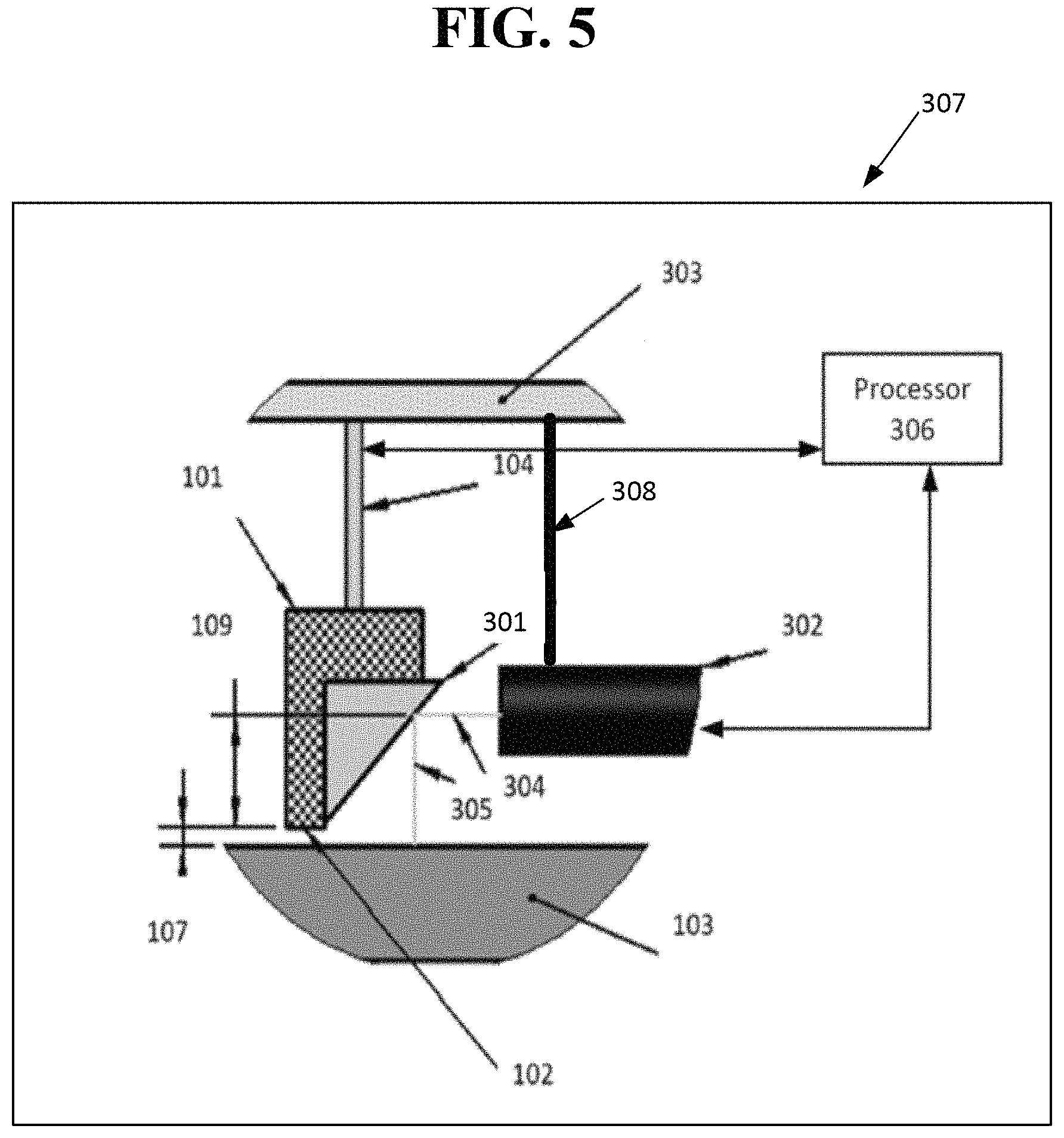 Patent US11778889 Figure 3 – Height measurement and control in confined spaces for vapor deposition system