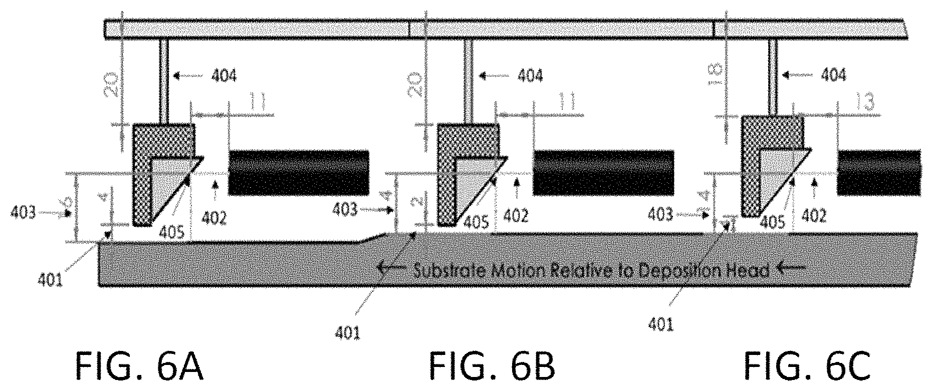 Patent US11778889 Figure 4 – Height measurement and control in confined spaces for vapor deposition system