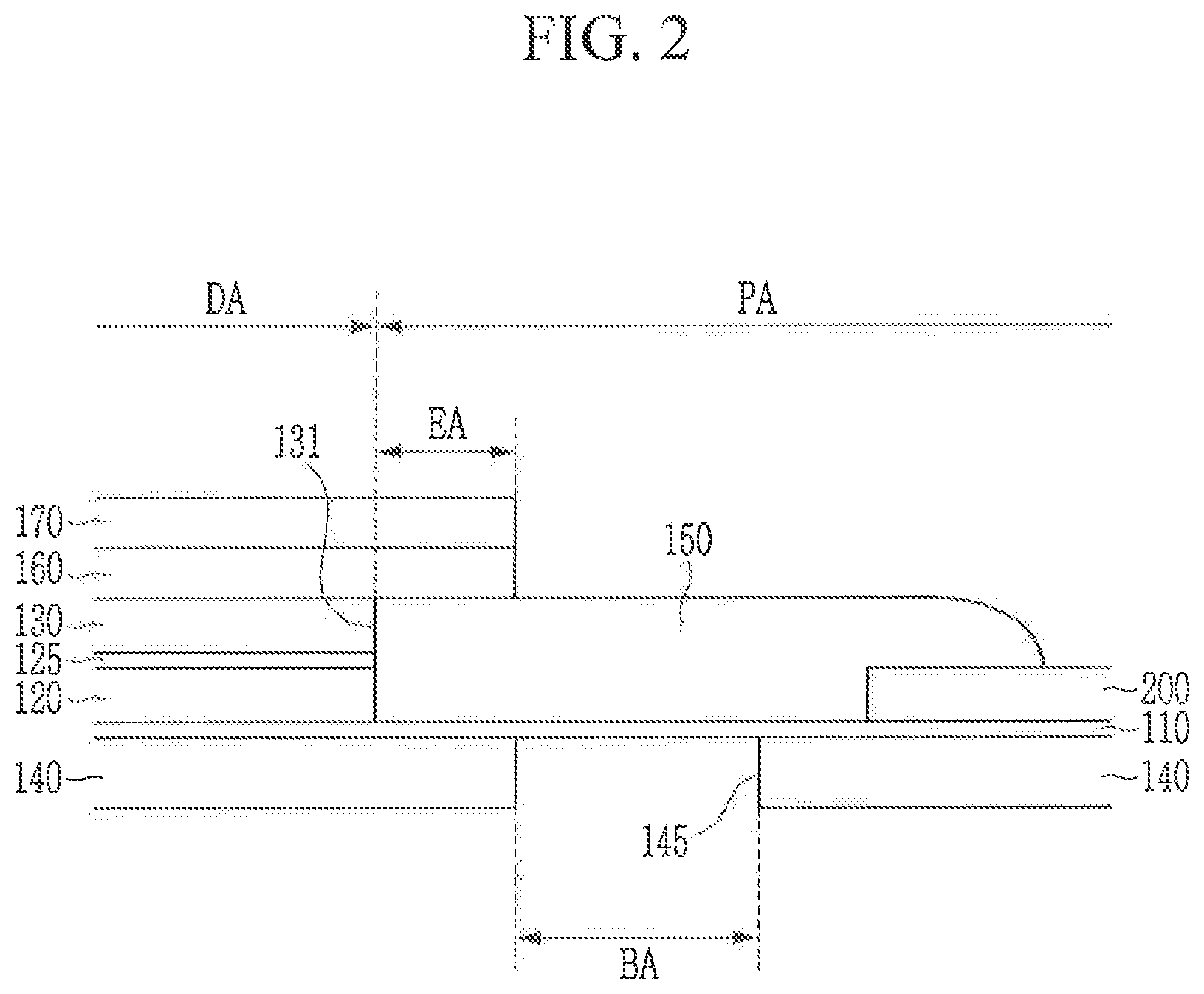 Patent US11778892 Figure 2 – Display device