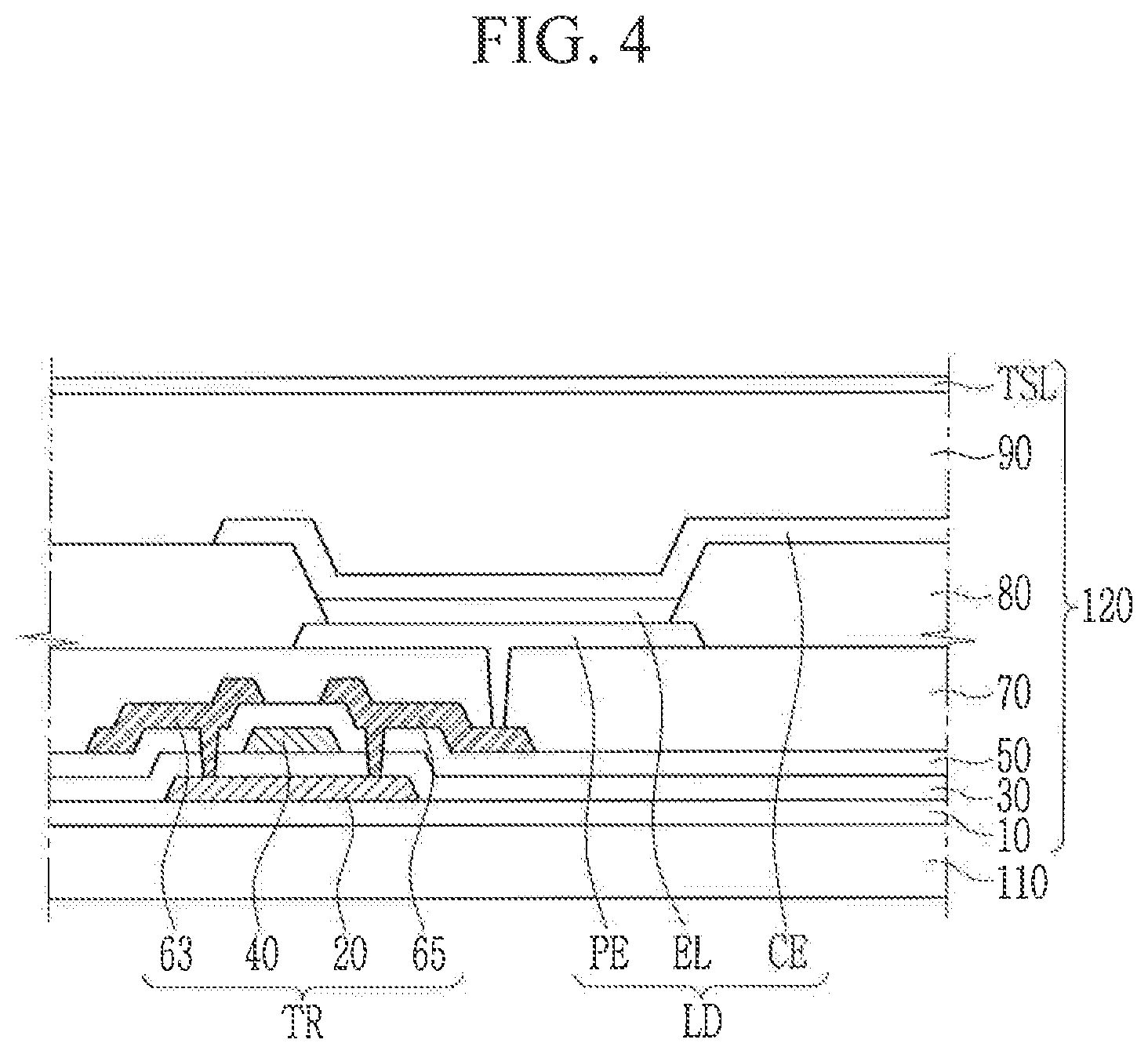 Patent US11778892 Figure 4 – Display device