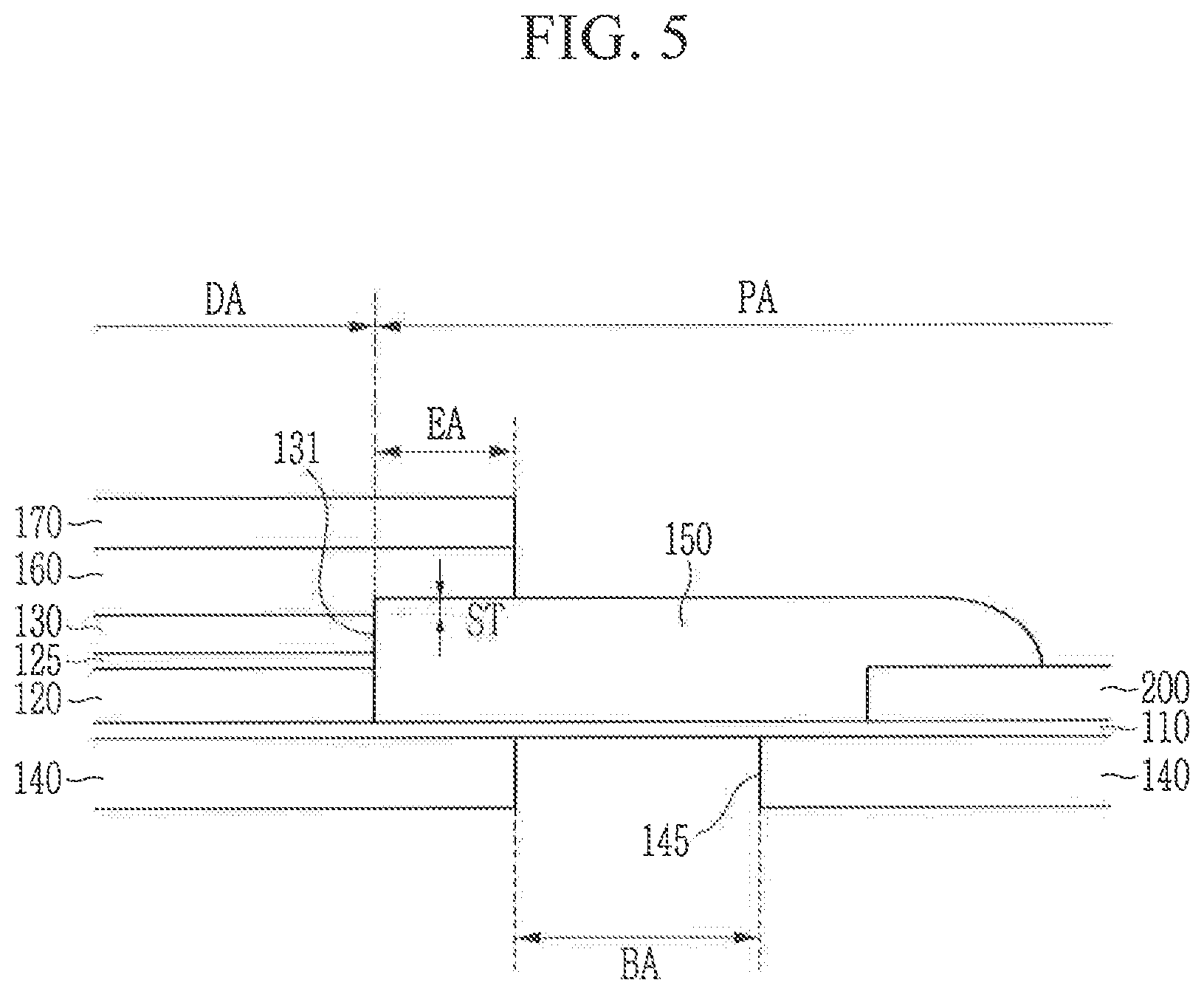 Patent US11778892 Figure 5 – Display device