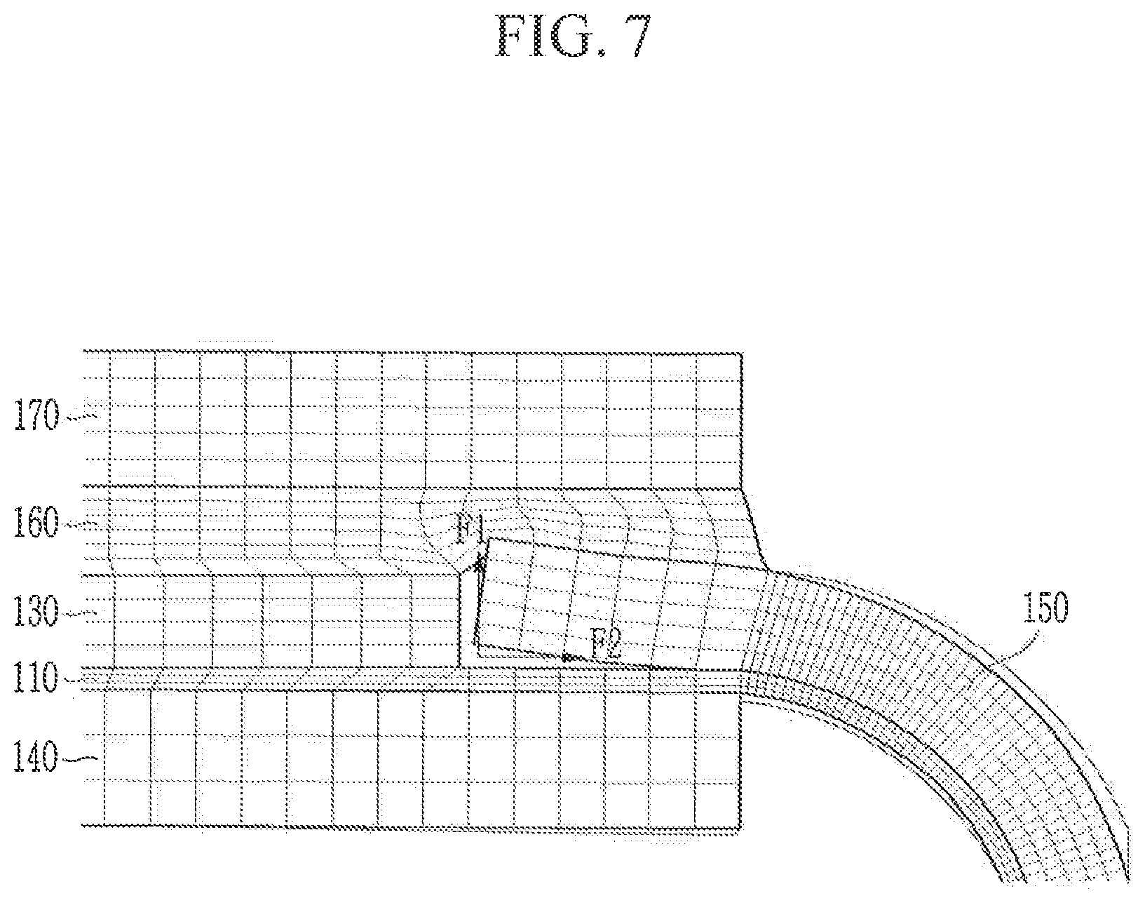 Patent US11778892 Figure 7 – Display device
