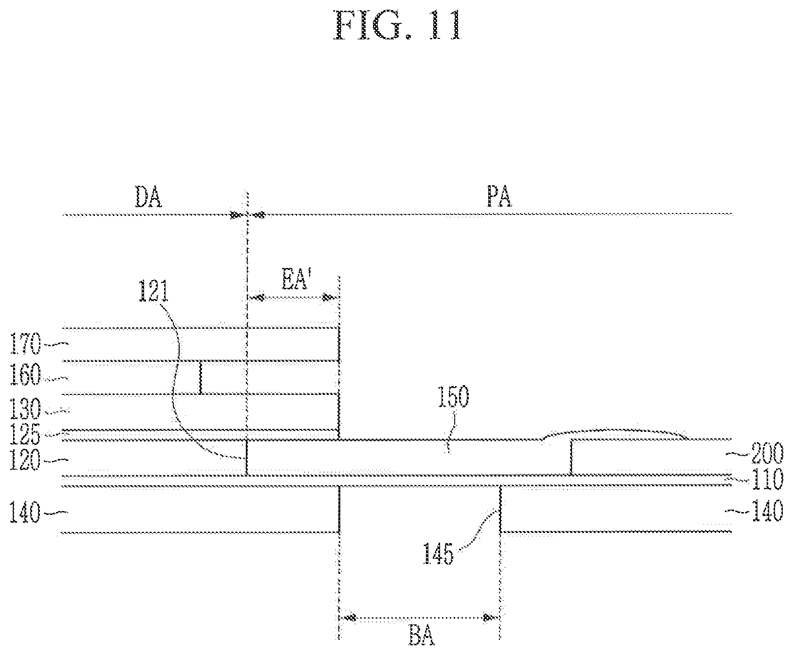 Patent US11778892 Figure 11 – Display device