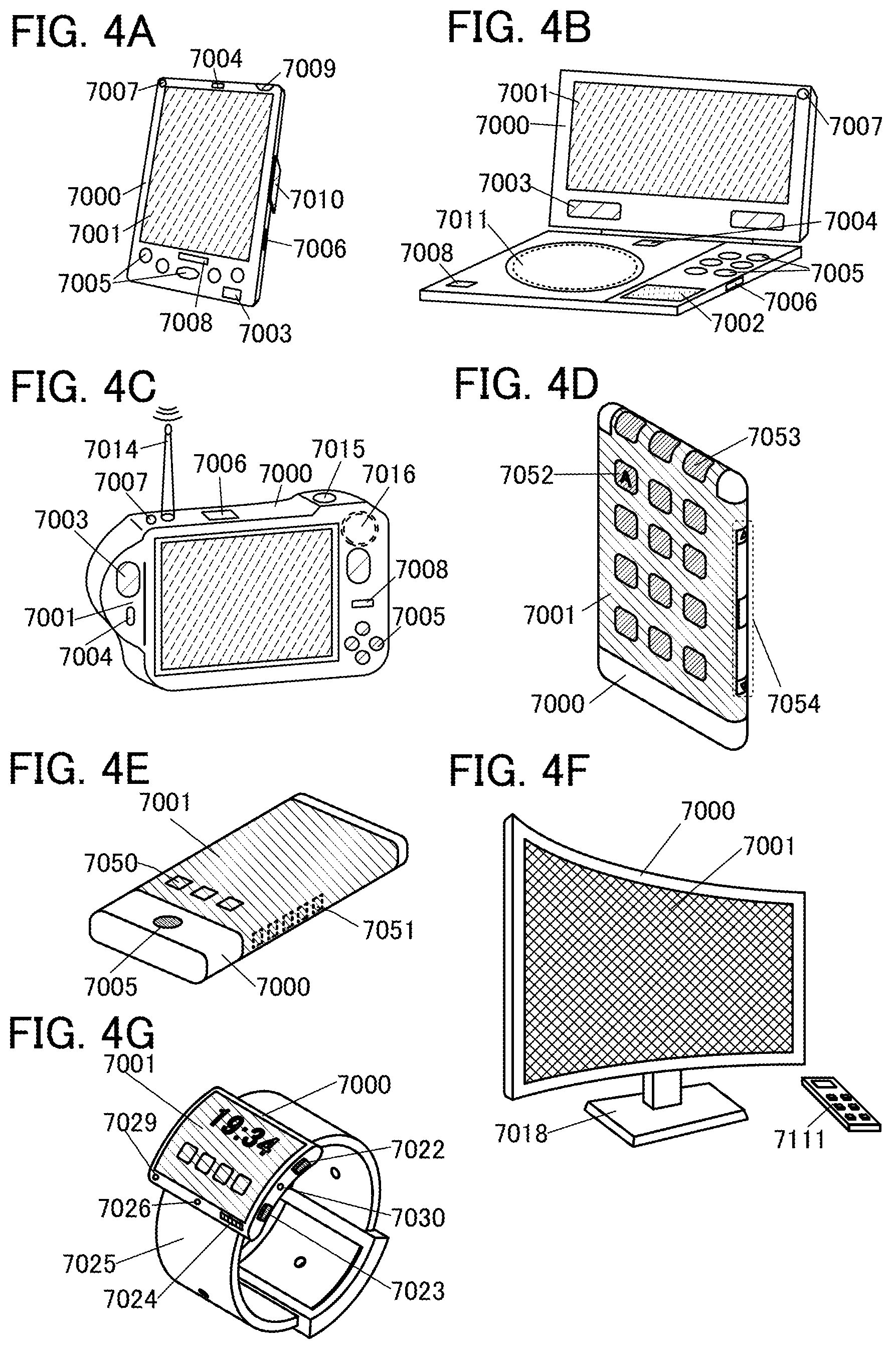 Patent US11778903 Figure 4 – Organic compound, light-emitting device, light-emitting apparatus, electronic device, and lighting device