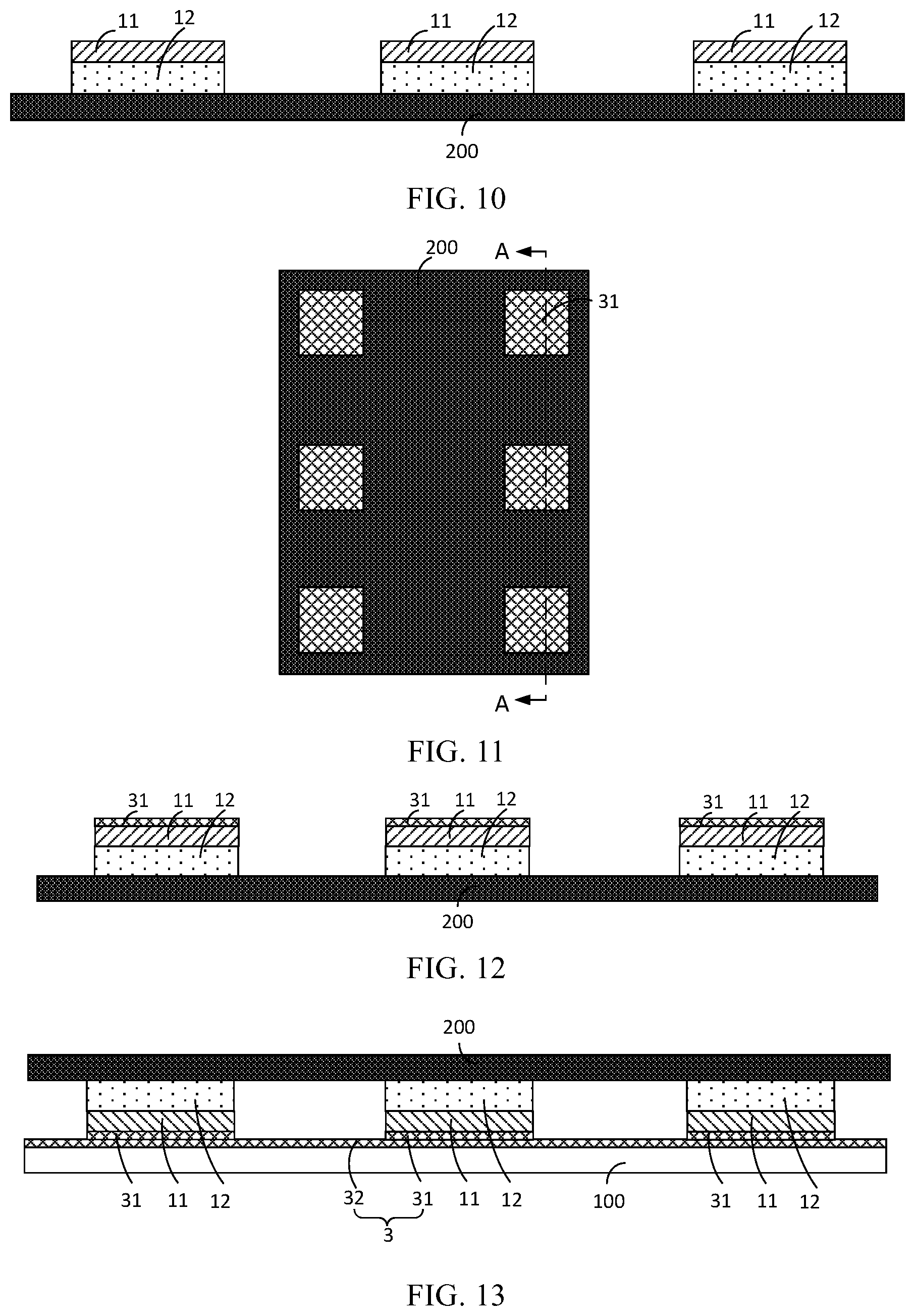 Patent US11778912 Figure 4 – Manufacturing method for piezoelectric ceramic chip, piezoelectric ceramic chip assembly and display device