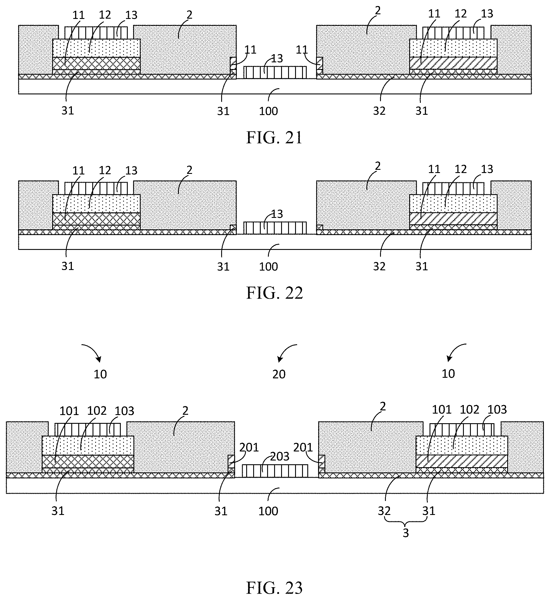 Patent US11778912 Figure 7 – Manufacturing method for piezoelectric ceramic chip, piezoelectric ceramic chip assembly and display device
