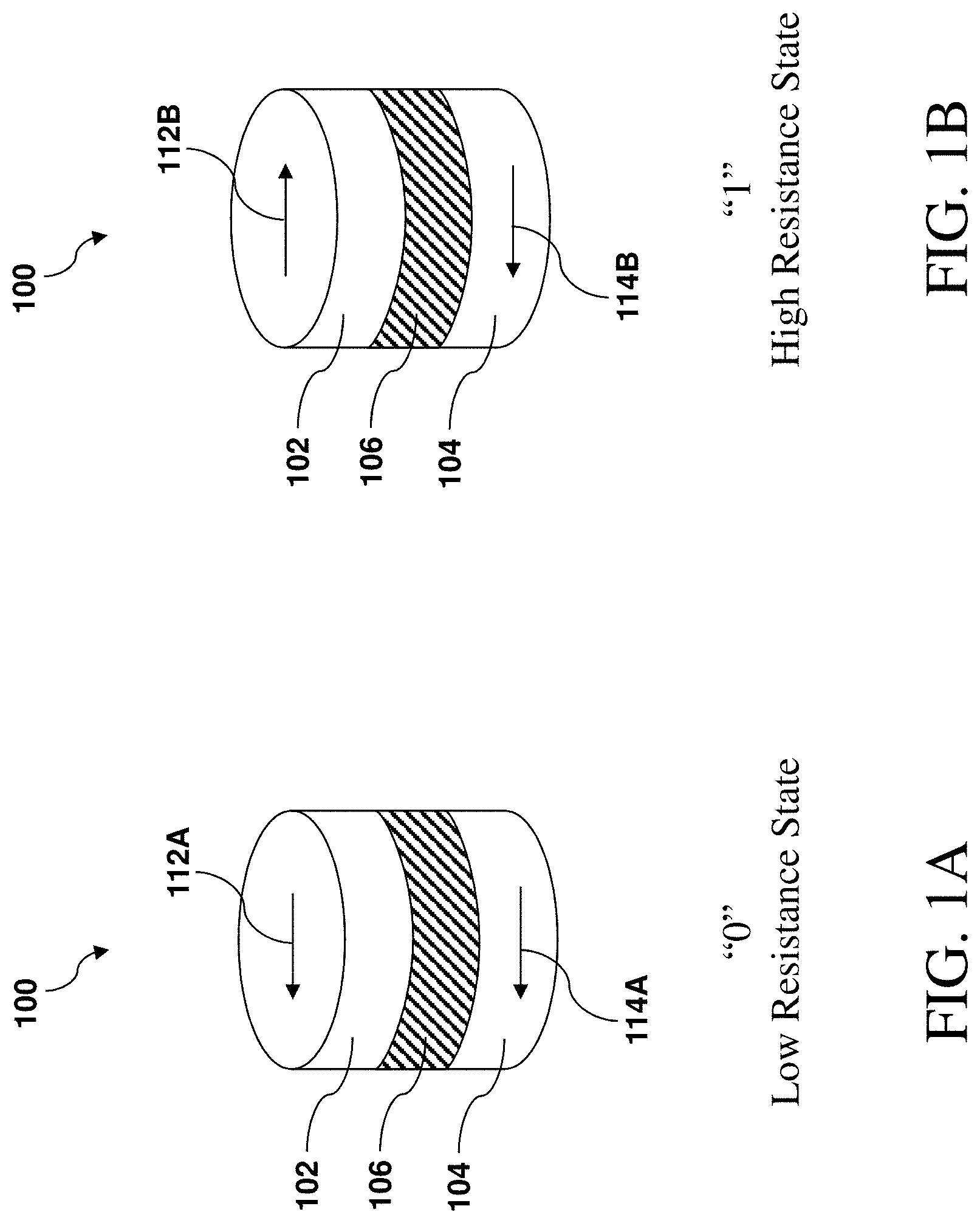 Patent US11778918 Figure 1 – Magnetic memory cell with low-resistive electrode via and method of forming same