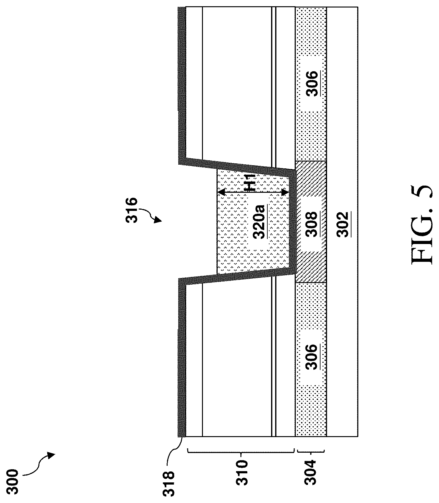 Patent US11778918 Figure 7 – Magnetic memory cell with low-resistive electrode via and method of forming same