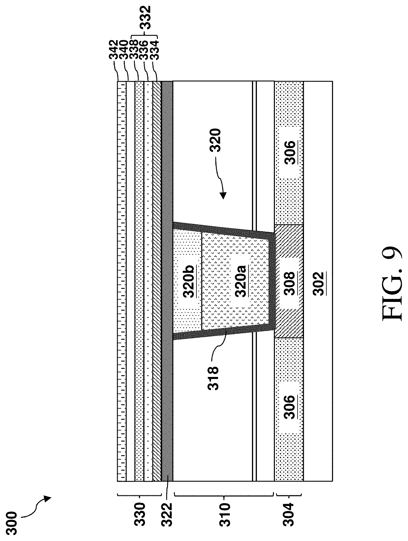 Patent US11778918 Figure 11 – Magnetic memory cell with low-resistive electrode via and method of forming same