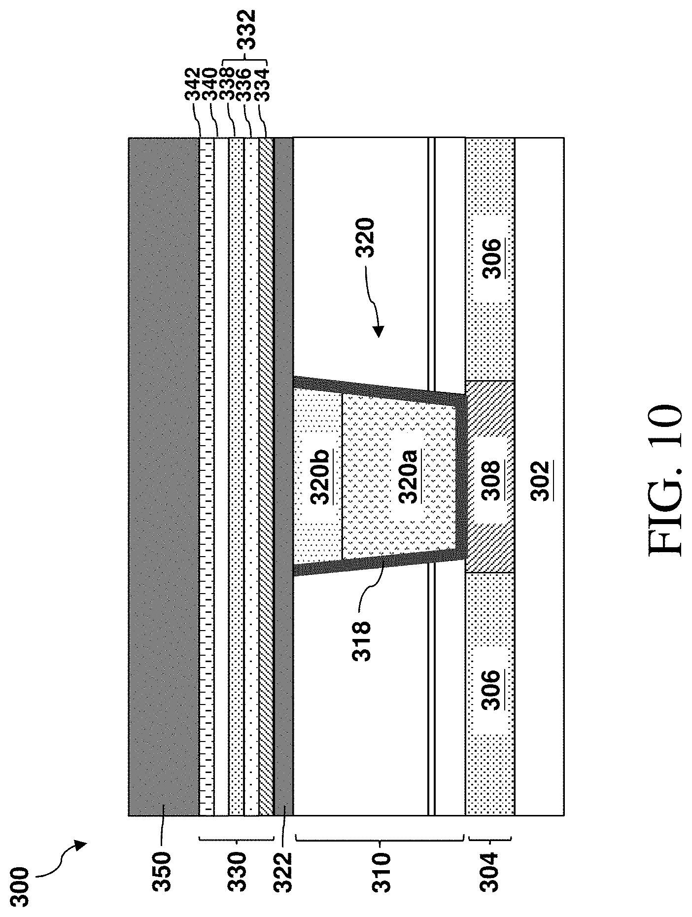 Patent US11778918 Figure 12 – Magnetic memory cell with low-resistive electrode via and method of forming same