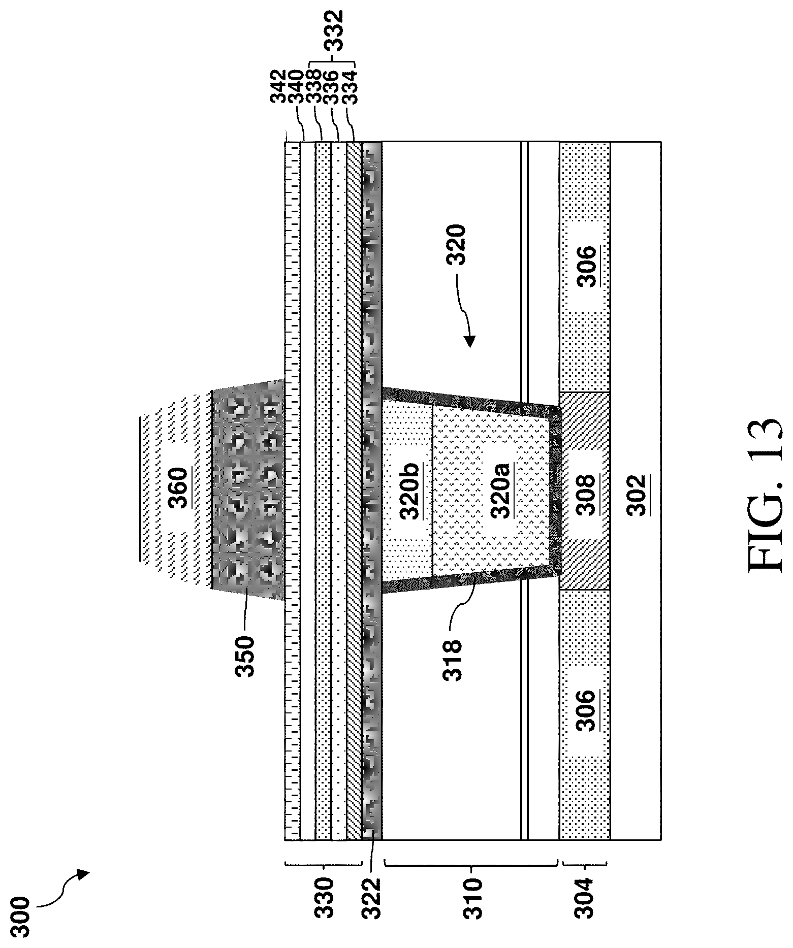 Patent US11778918 Figure 15 – Magnetic memory cell with low-resistive electrode via and method of forming same