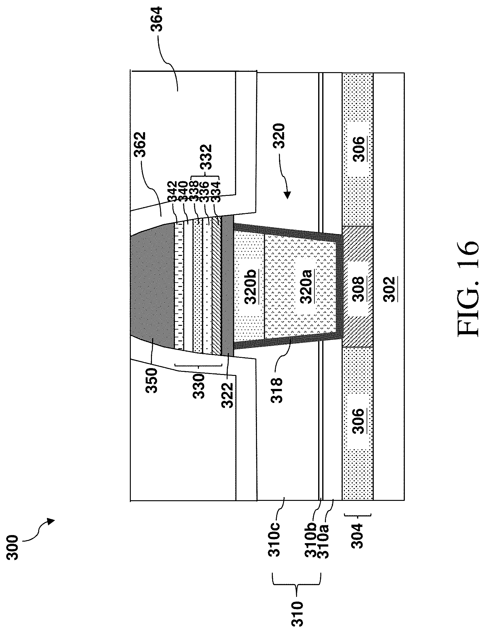 Patent US11778918 Figure 18 – Magnetic memory cell with low-resistive electrode via and method of forming same