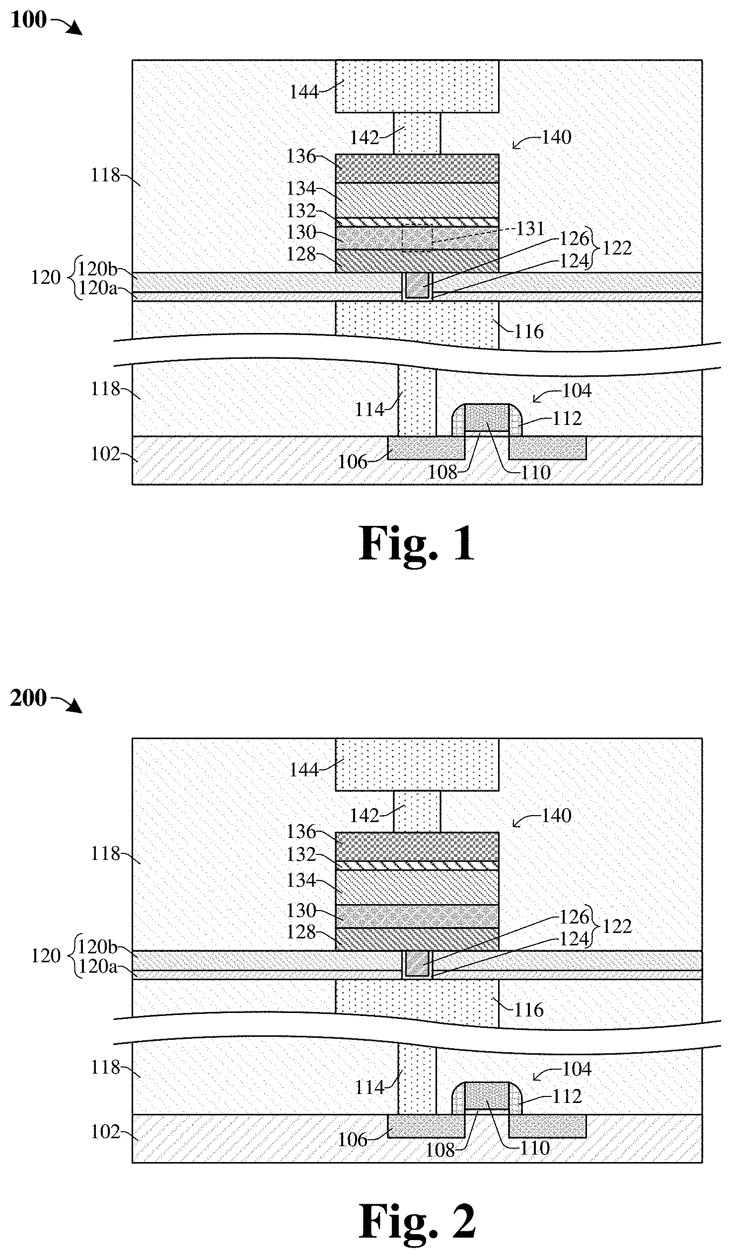 Patent US11778931 Figure 1 – Diffusion barrier layer in programmable metallization cell