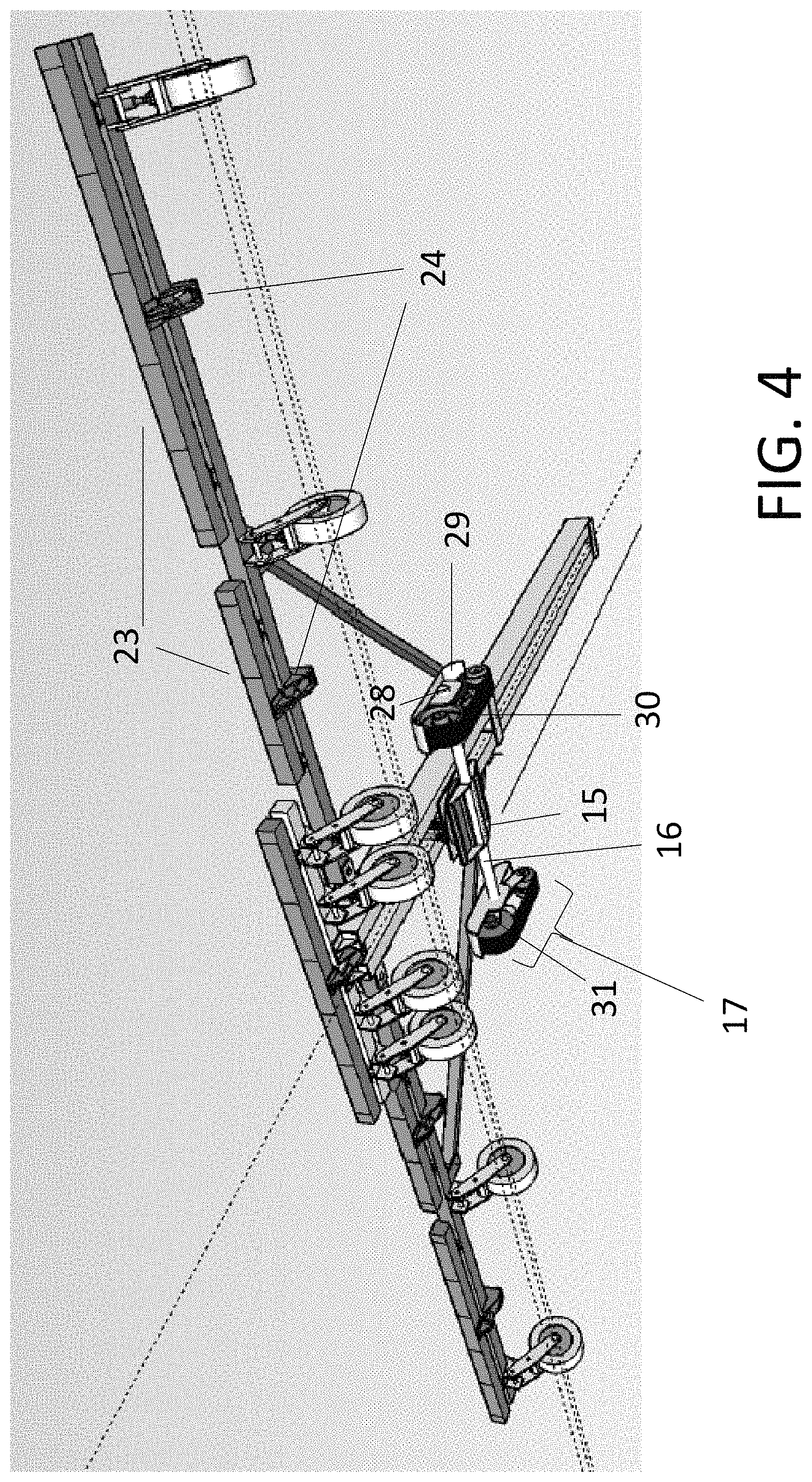 Patent US11778937 Figure 4 – Modular agricultural toolbar