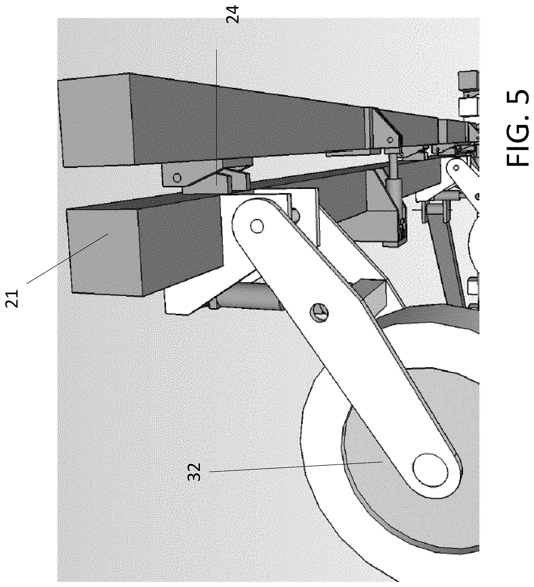 Patent US11778937 Figure 5 – Modular agricultural toolbar