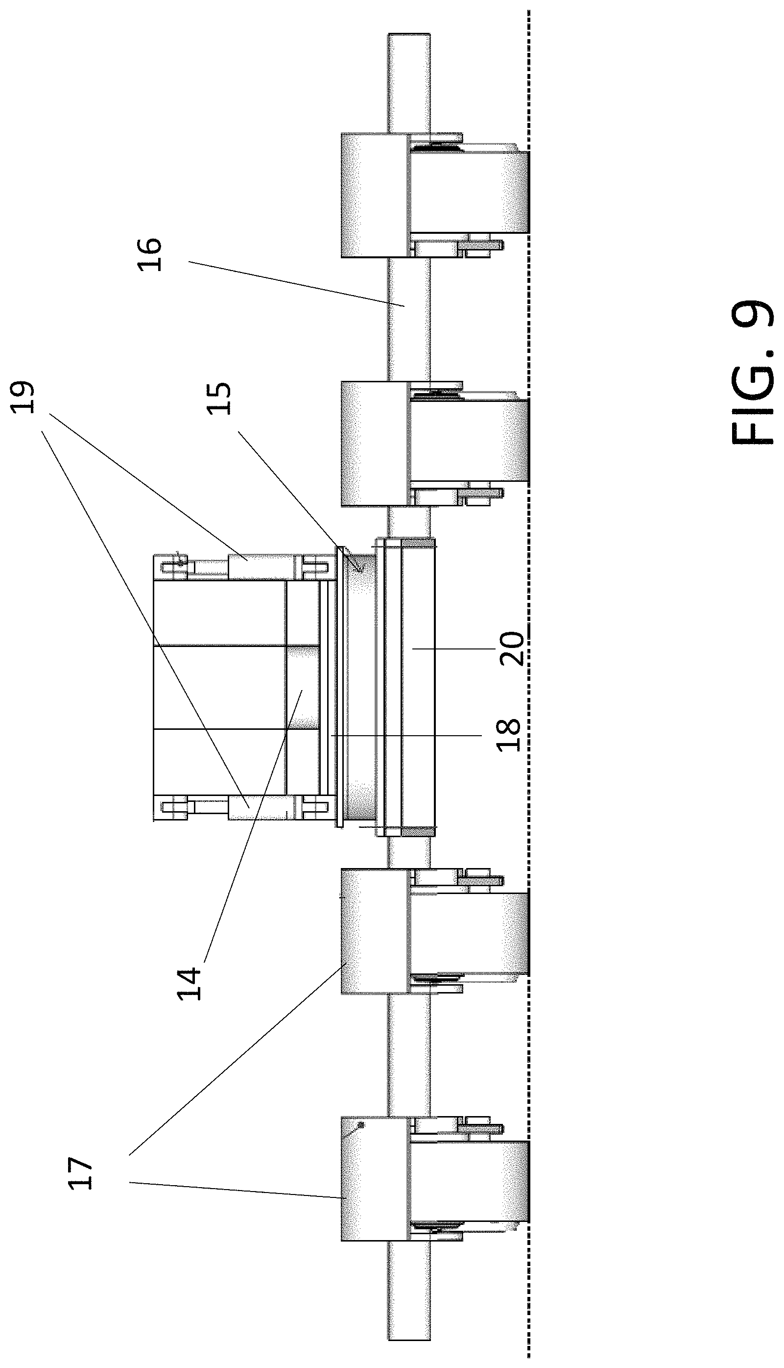 Patent US11778937 Figure 9 – Modular agricultural toolbar
