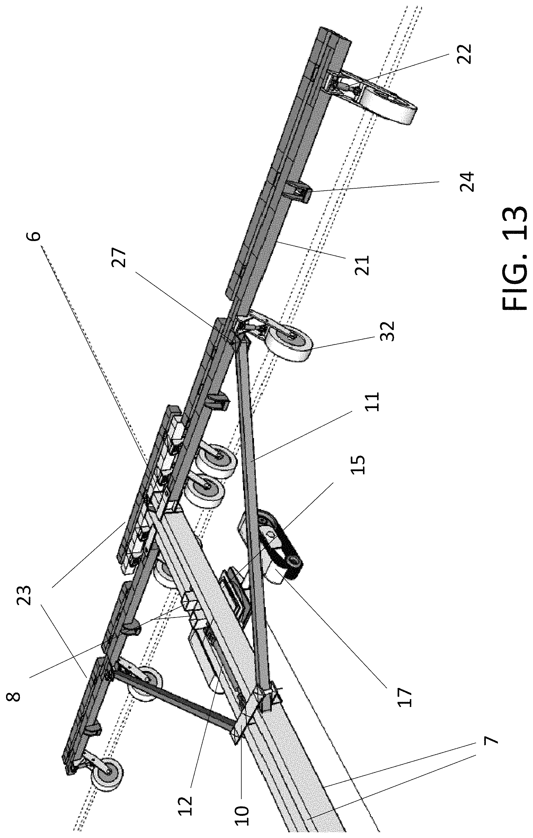 Patent US11778937 Figure 13 – Modular agricultural toolbar