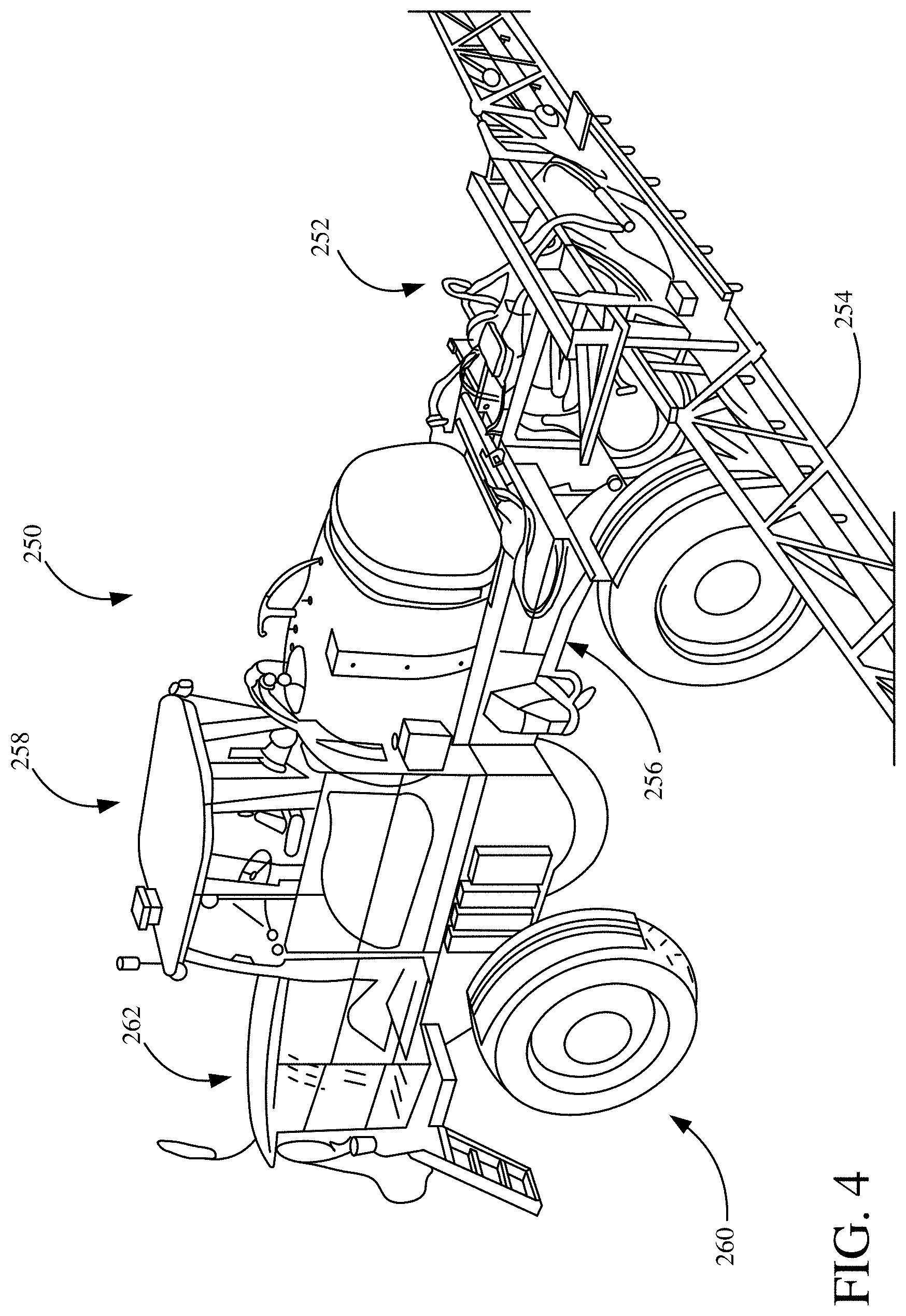 Patent US11778938 Figure 4 – Agricultural machine section control