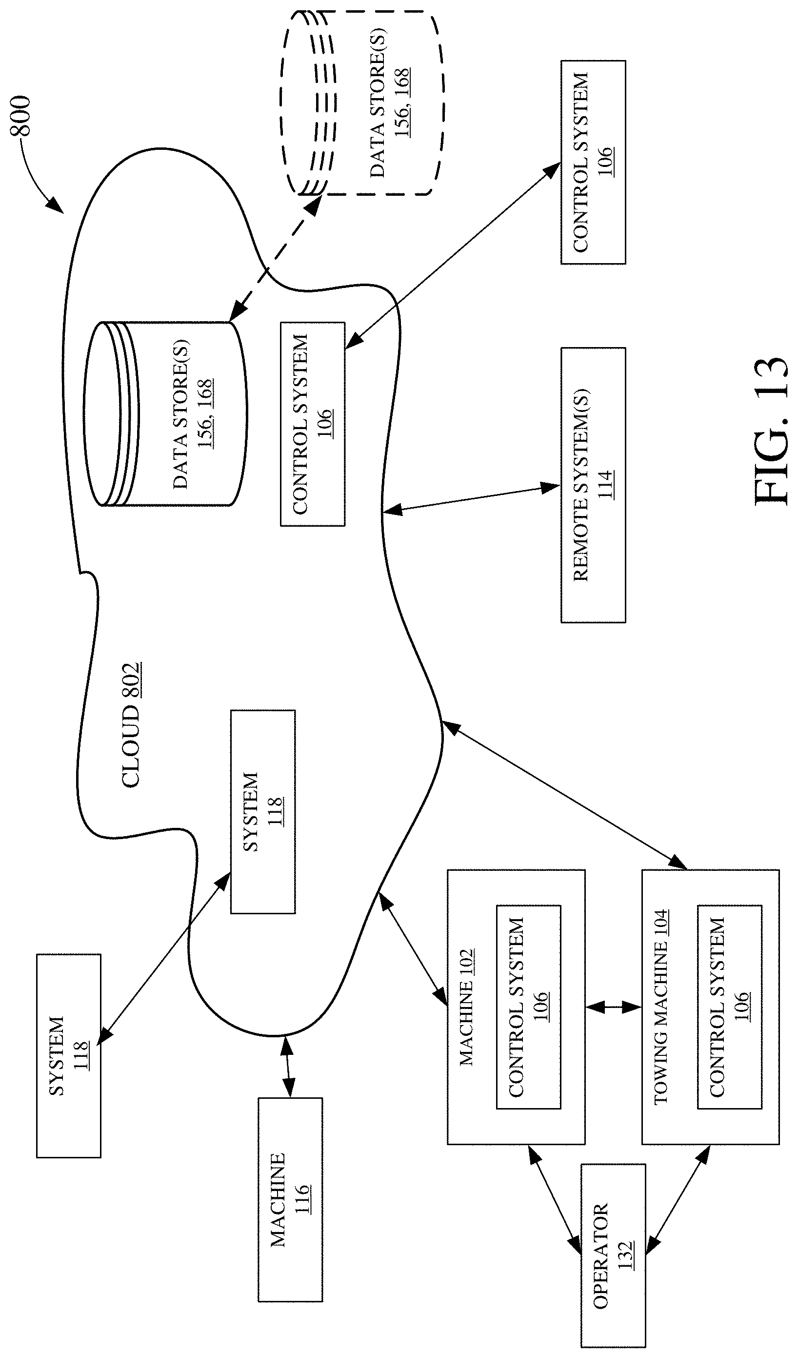 Patent US11778938 Figure 13 – Agricultural machine section control