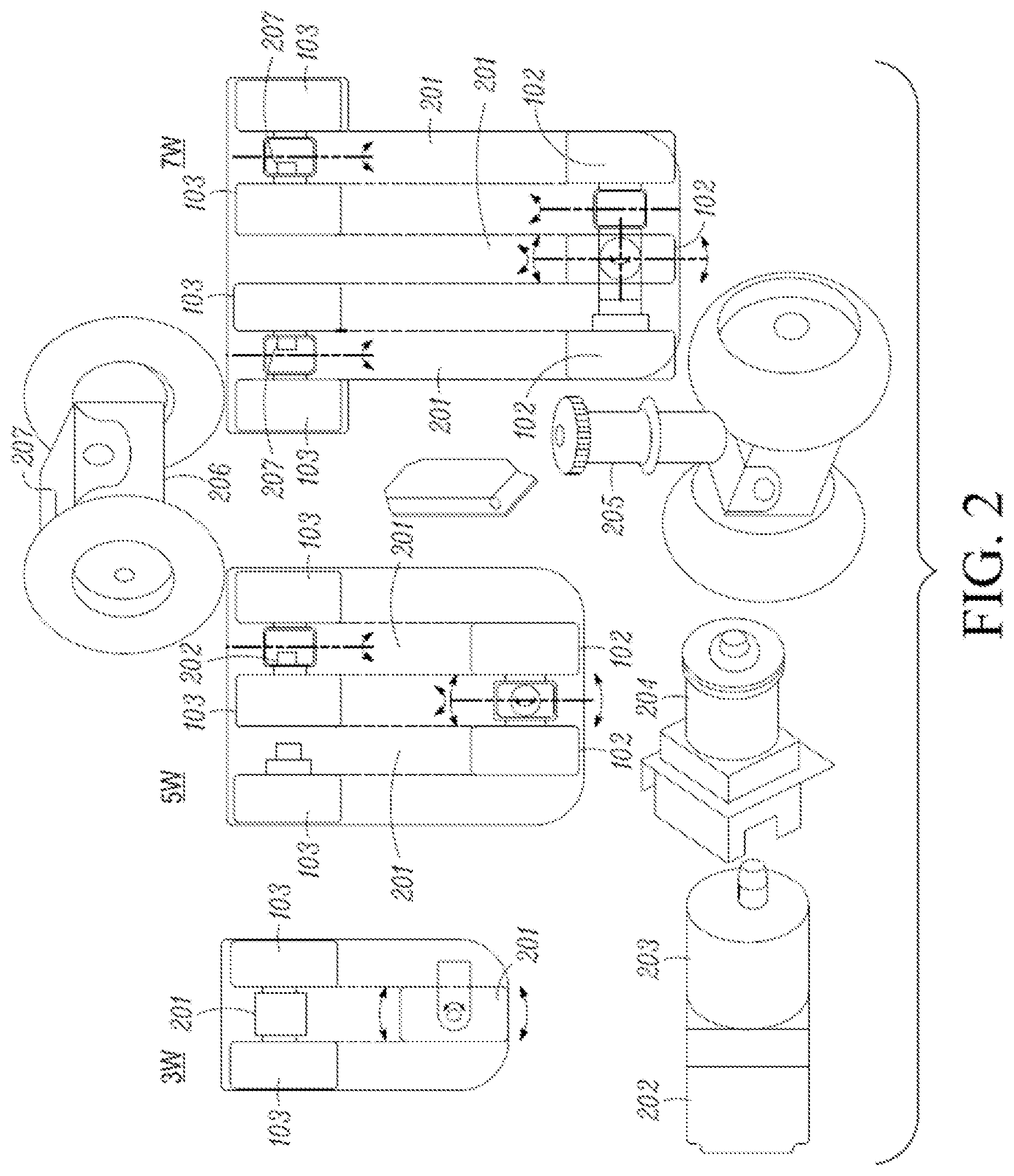Patent US11778942 Figure 3 – Maintenance and transportation method, system, and apparatus
