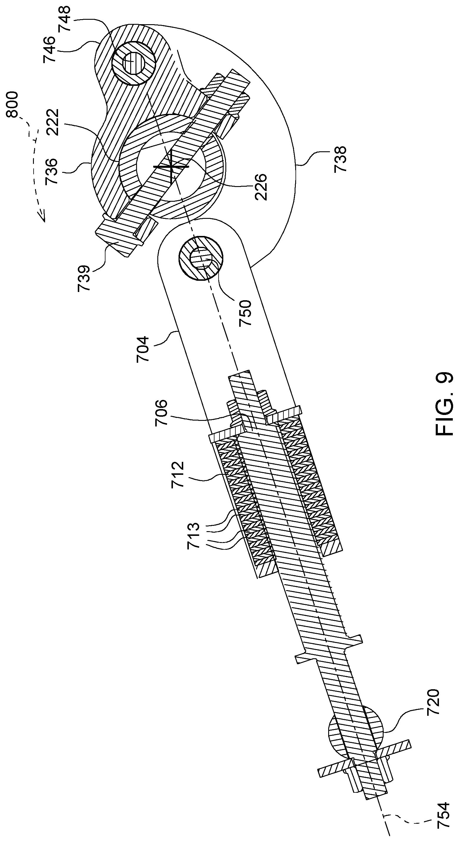 Patent US11778943 Figure 9 – Lockout system for header