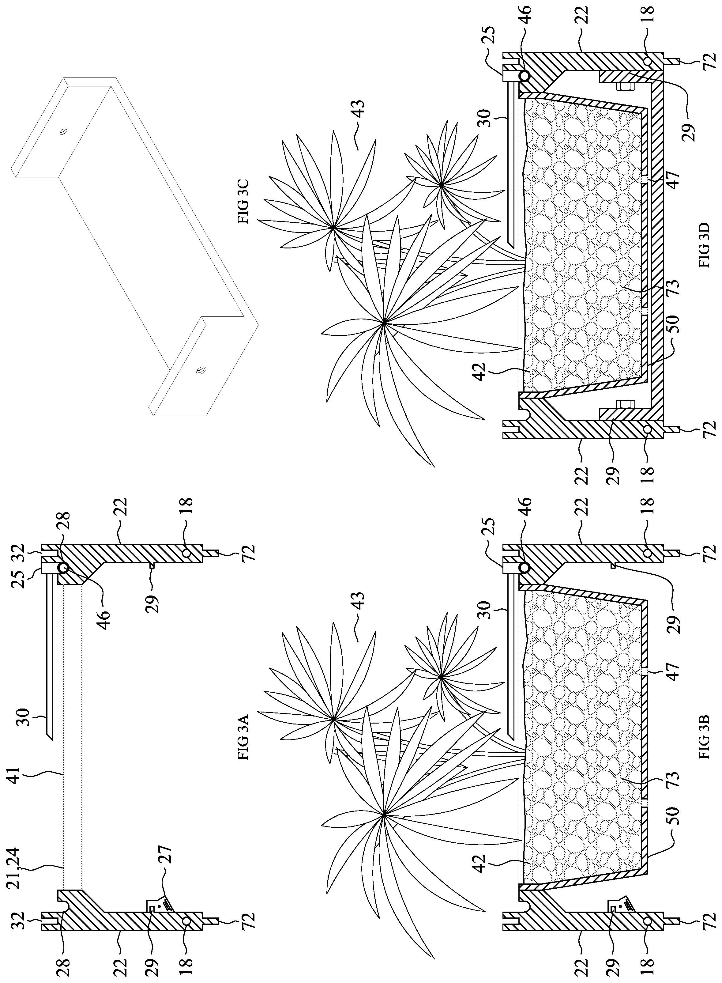 Patent US11778955 Figure 3 – Automated vertical plant cultivation system