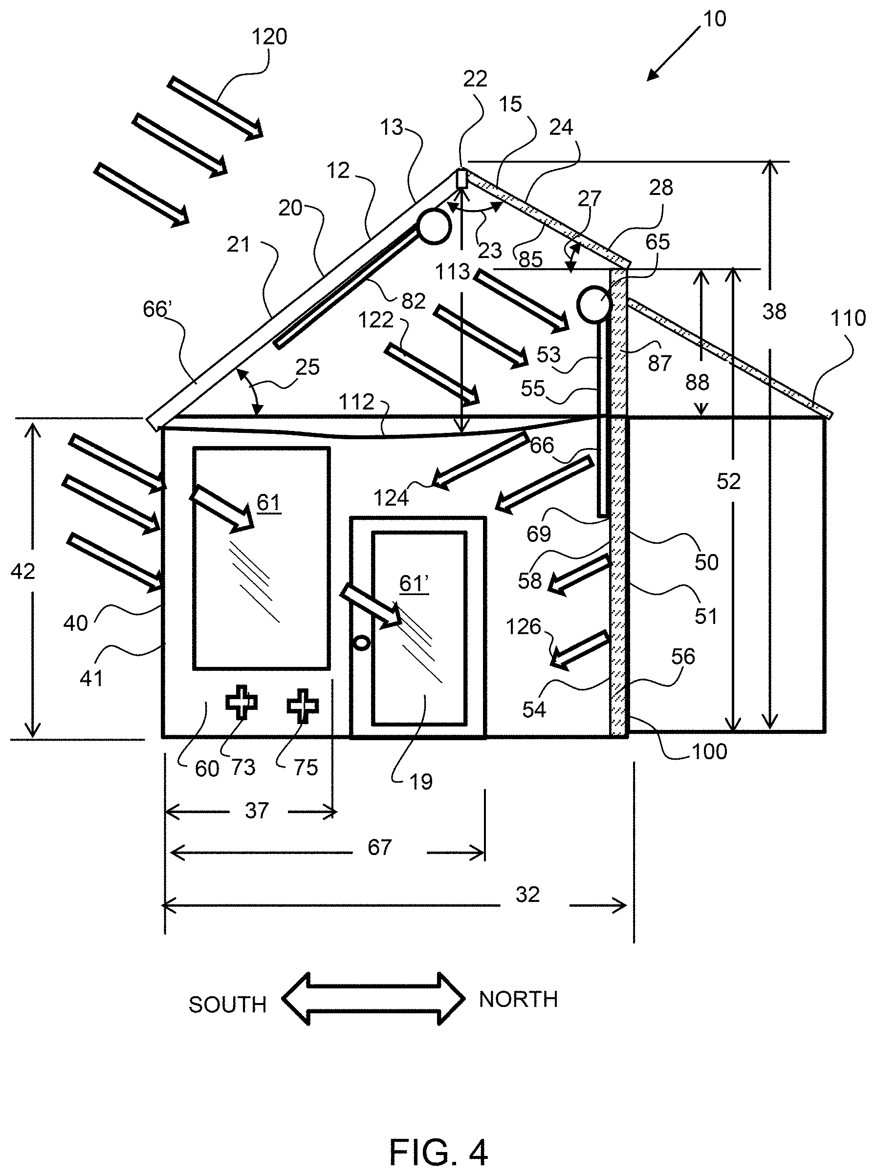 Patent US11778958 Figure 4 – Multi-source heat exchange system employing a ground-energy storage system for controlled environment enclosures