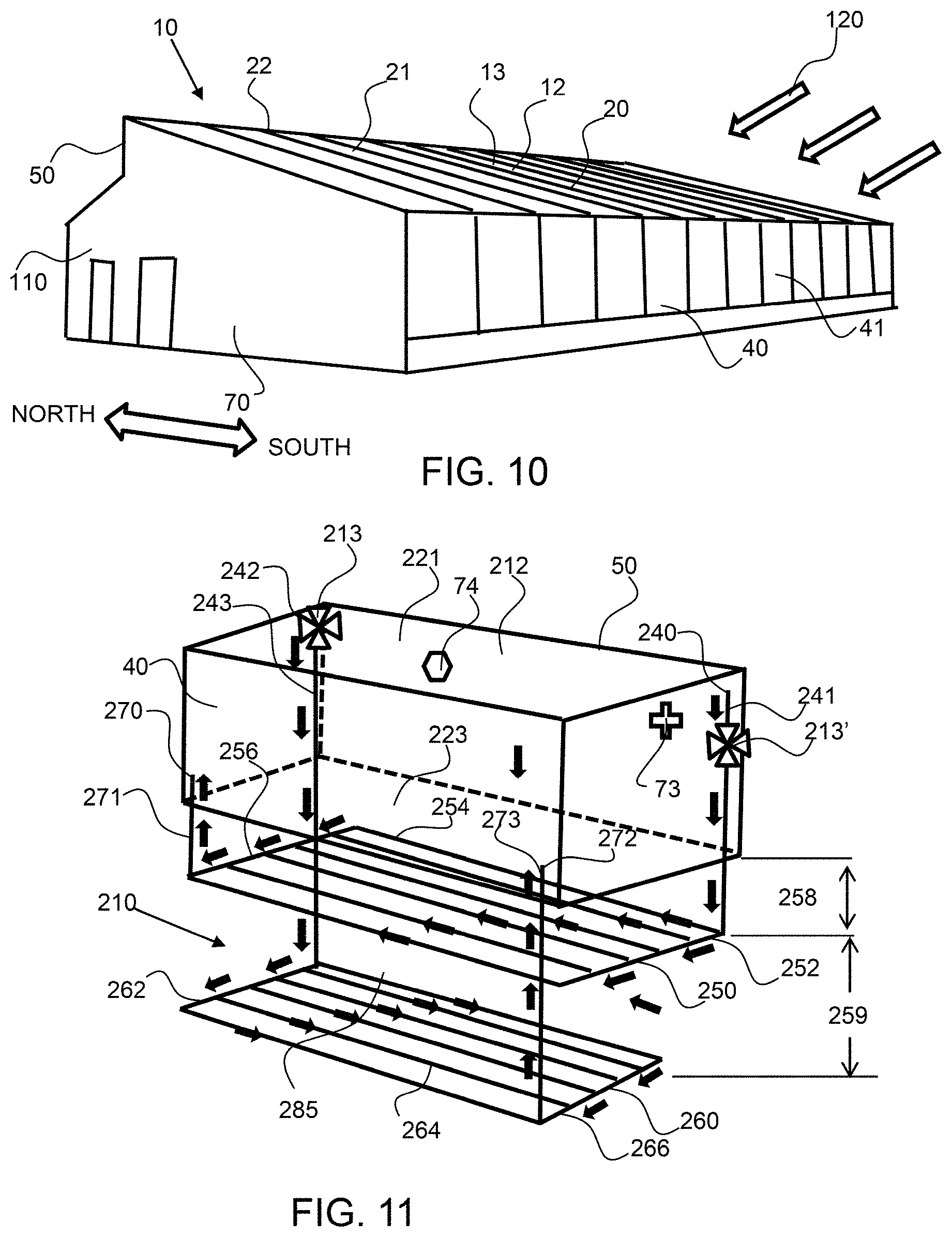 Patent US11778958 Figure 9 – Multi-source heat exchange system employing a ground-energy storage system for controlled environment enclosures