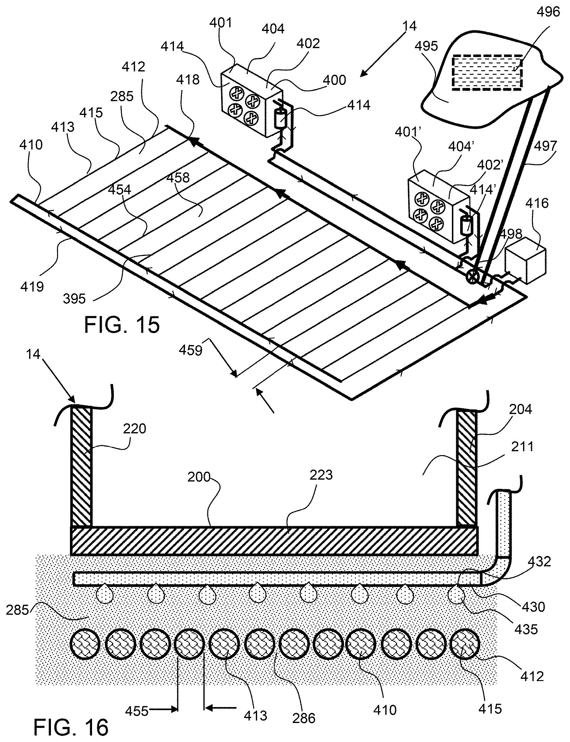 Patent US11778958 Figure 13 – Multi-source heat exchange system employing a ground-energy storage system for controlled environment enclosures
