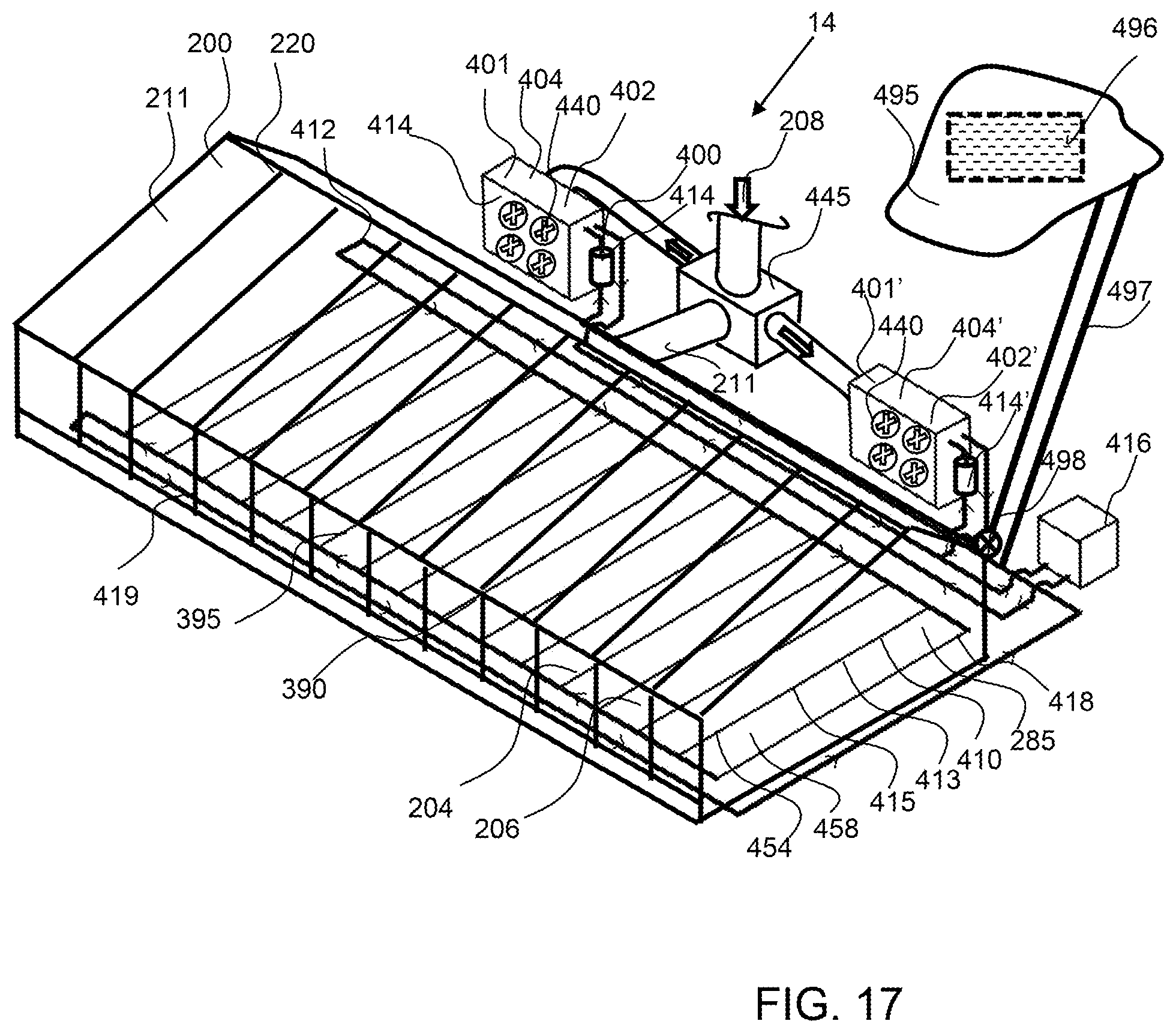 Patent US11778958 Figure 14 – Multi-source heat exchange system employing a ground-energy storage system for controlled environment enclosures