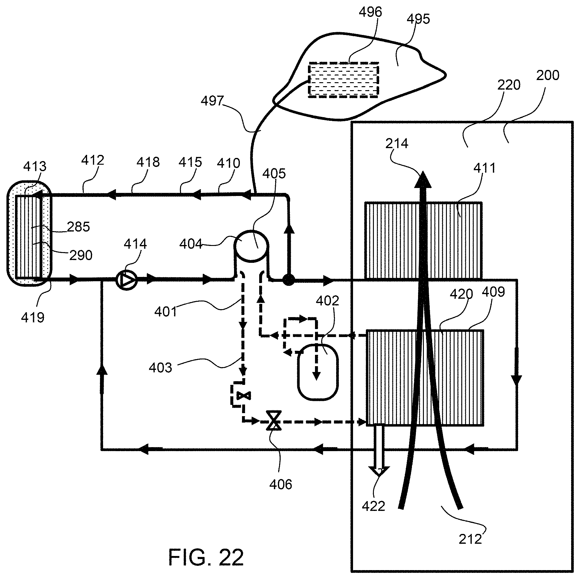Patent US11778958 Figure 18 – Multi-source heat exchange system employing a ground-energy storage system for controlled environment enclosures