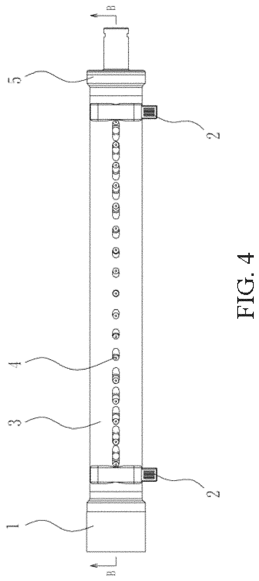 Patent US11778962 Figure 4 – Swinging pipe with adjustable spraying angle