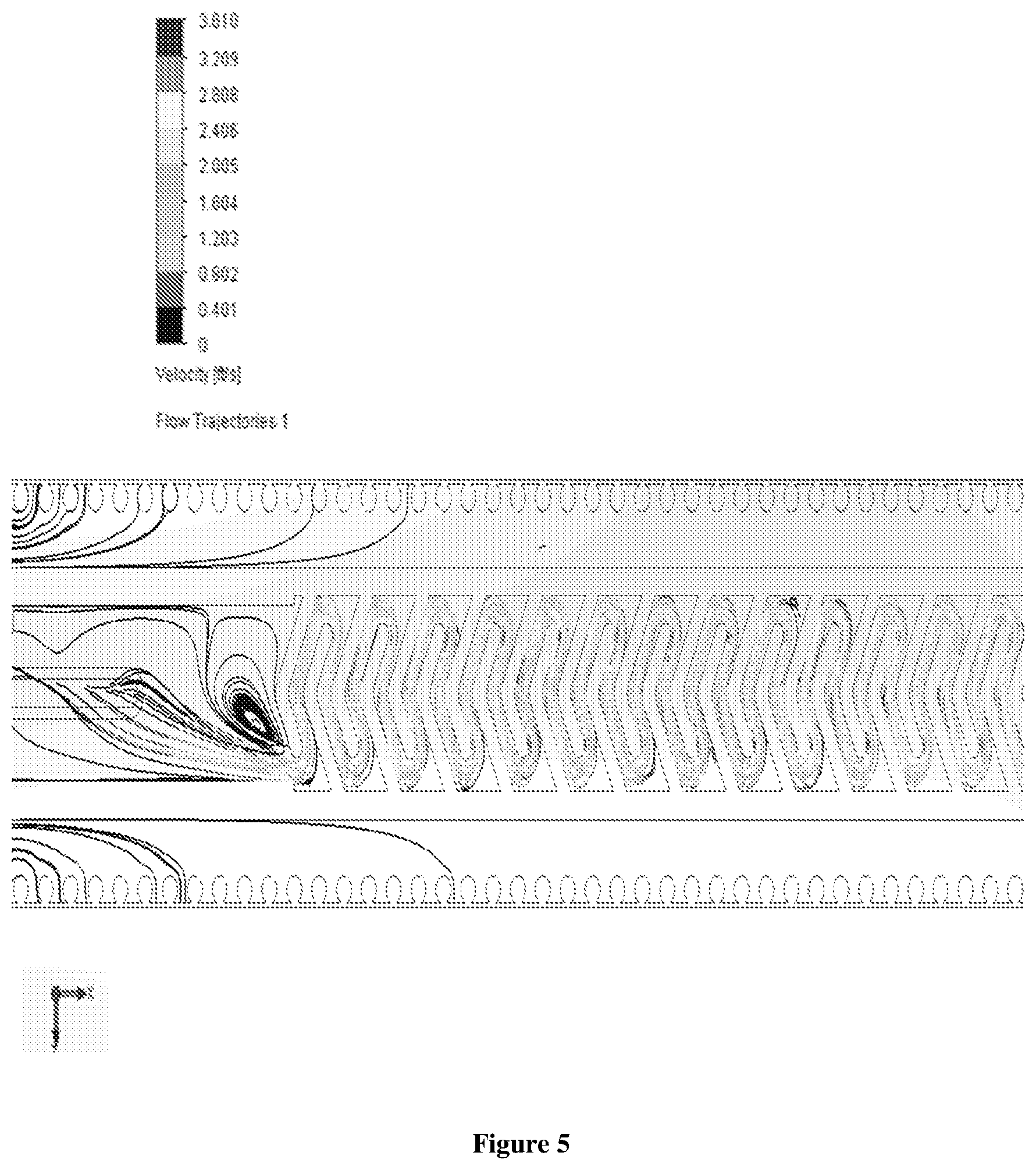 Patent US11778963 Figure 5 – Low flow emitter with echelon shaped teeth