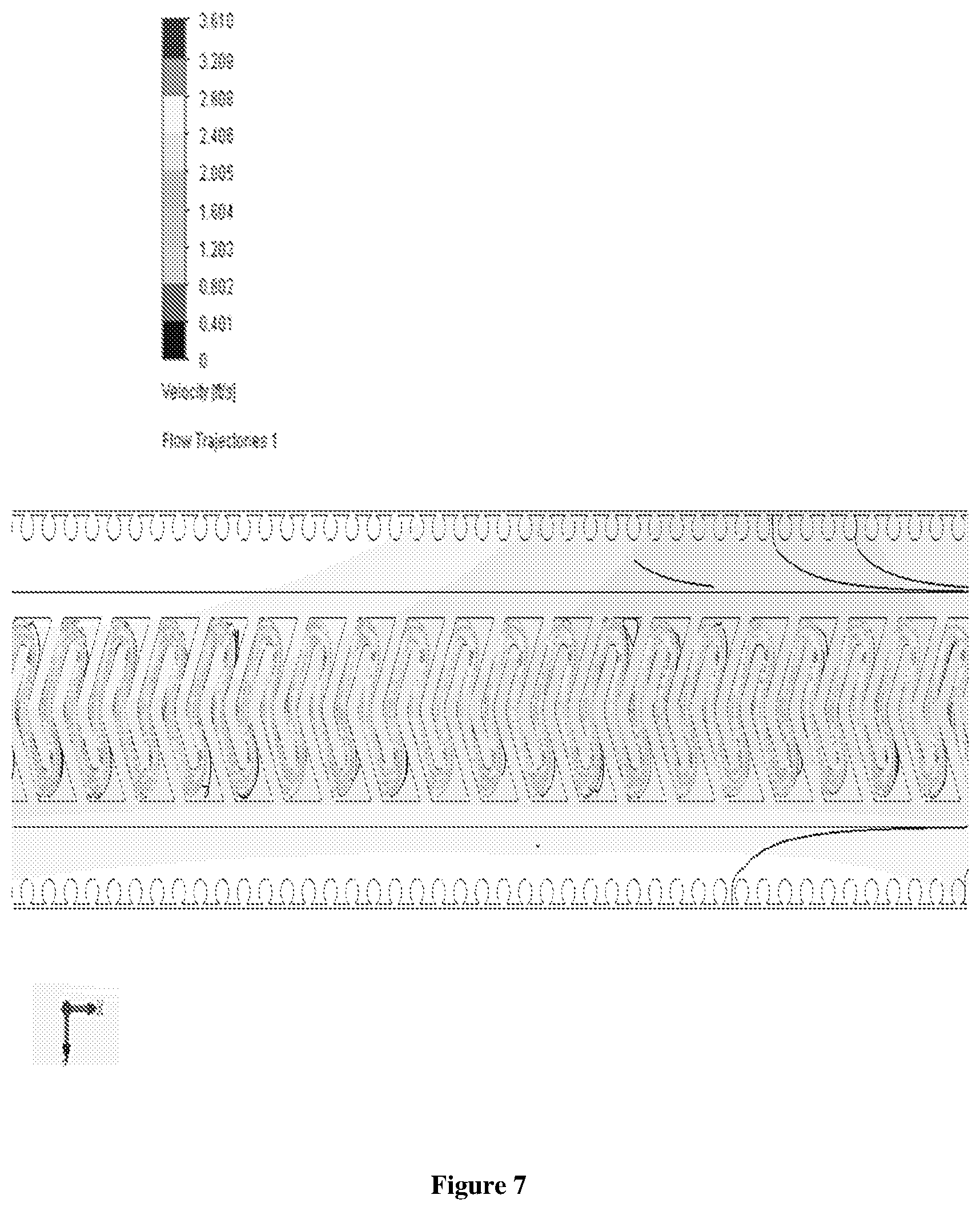 Patent US11778963 Figure 7 – Low flow emitter with echelon shaped teeth