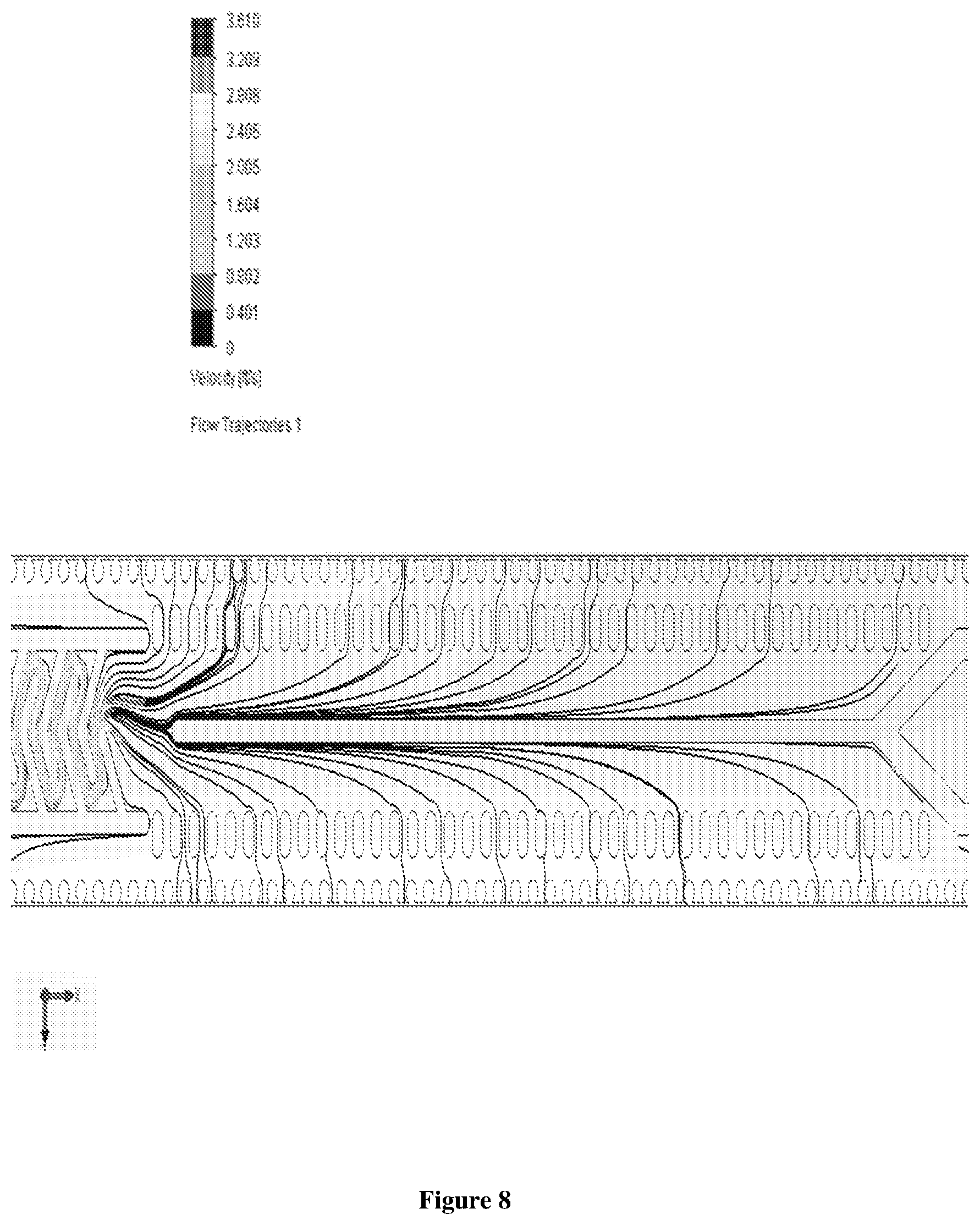 Patent US11778963 Figure 8 – Low flow emitter with echelon shaped teeth