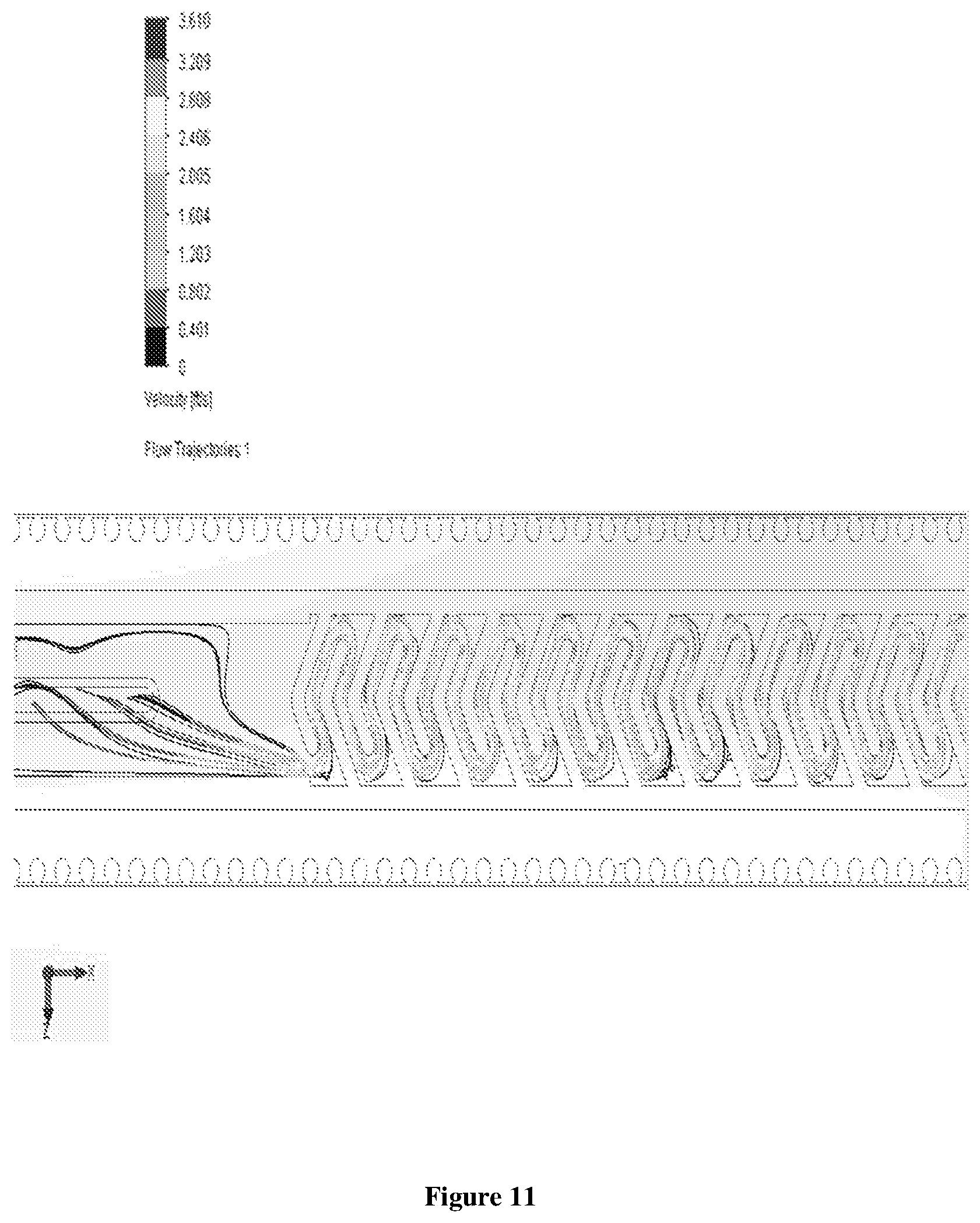 Patent US11778963 Figure 11 – Low flow emitter with echelon shaped teeth