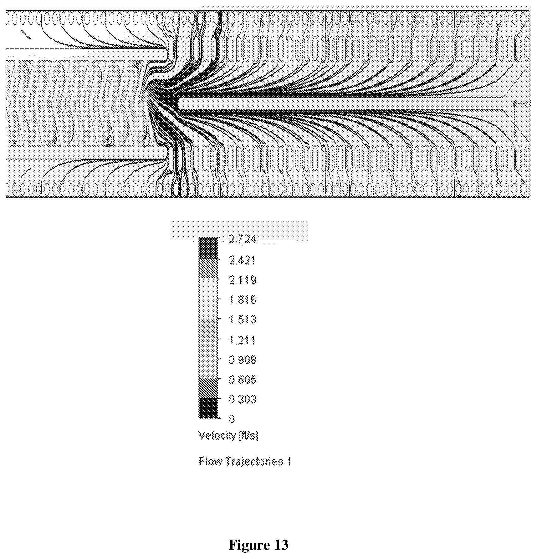 Patent US11778963 Figure 13 – Low flow emitter with echelon shaped teeth