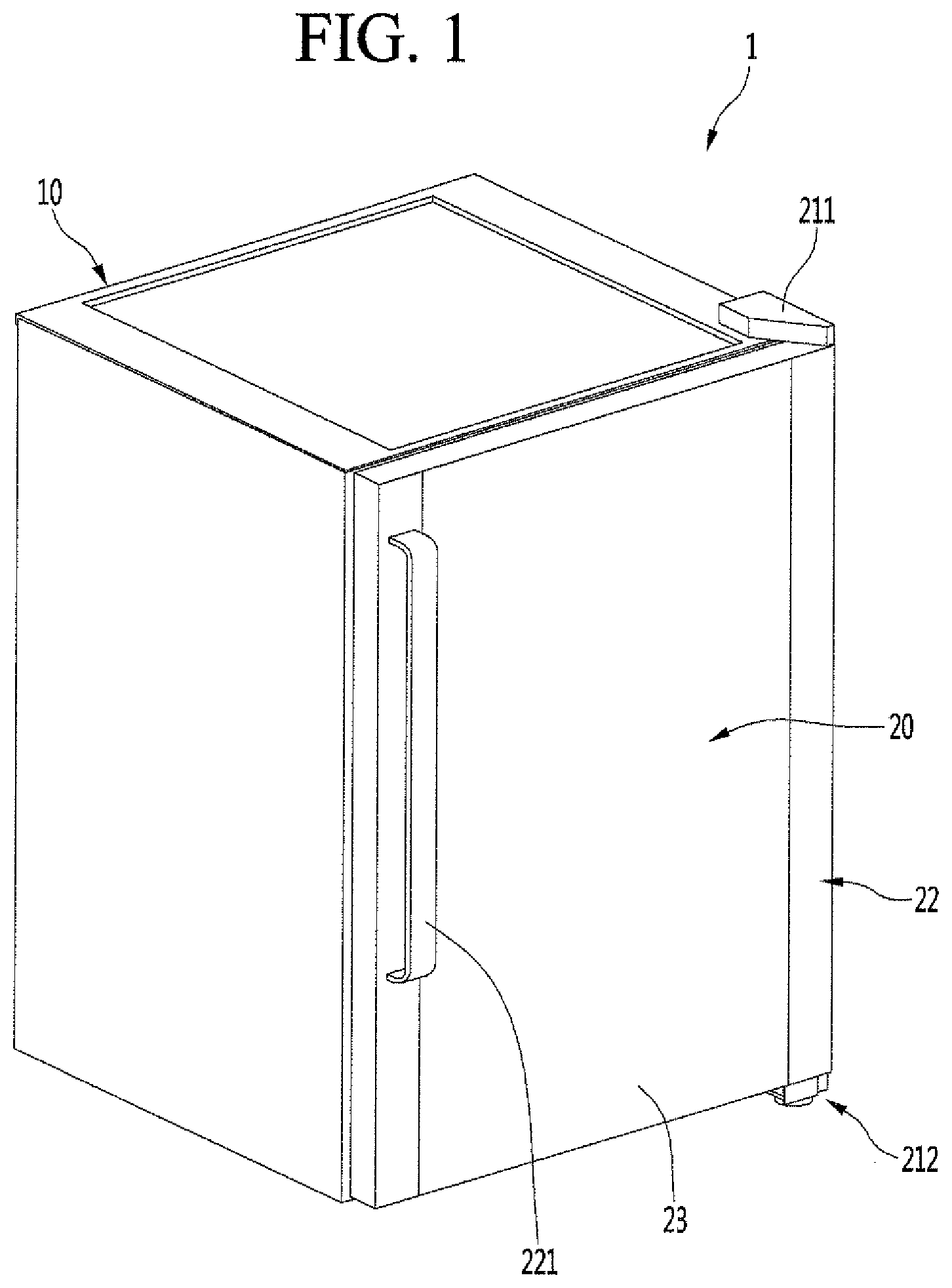 Patent US11778964 Figure 1 – Apparatus for cultivating plants