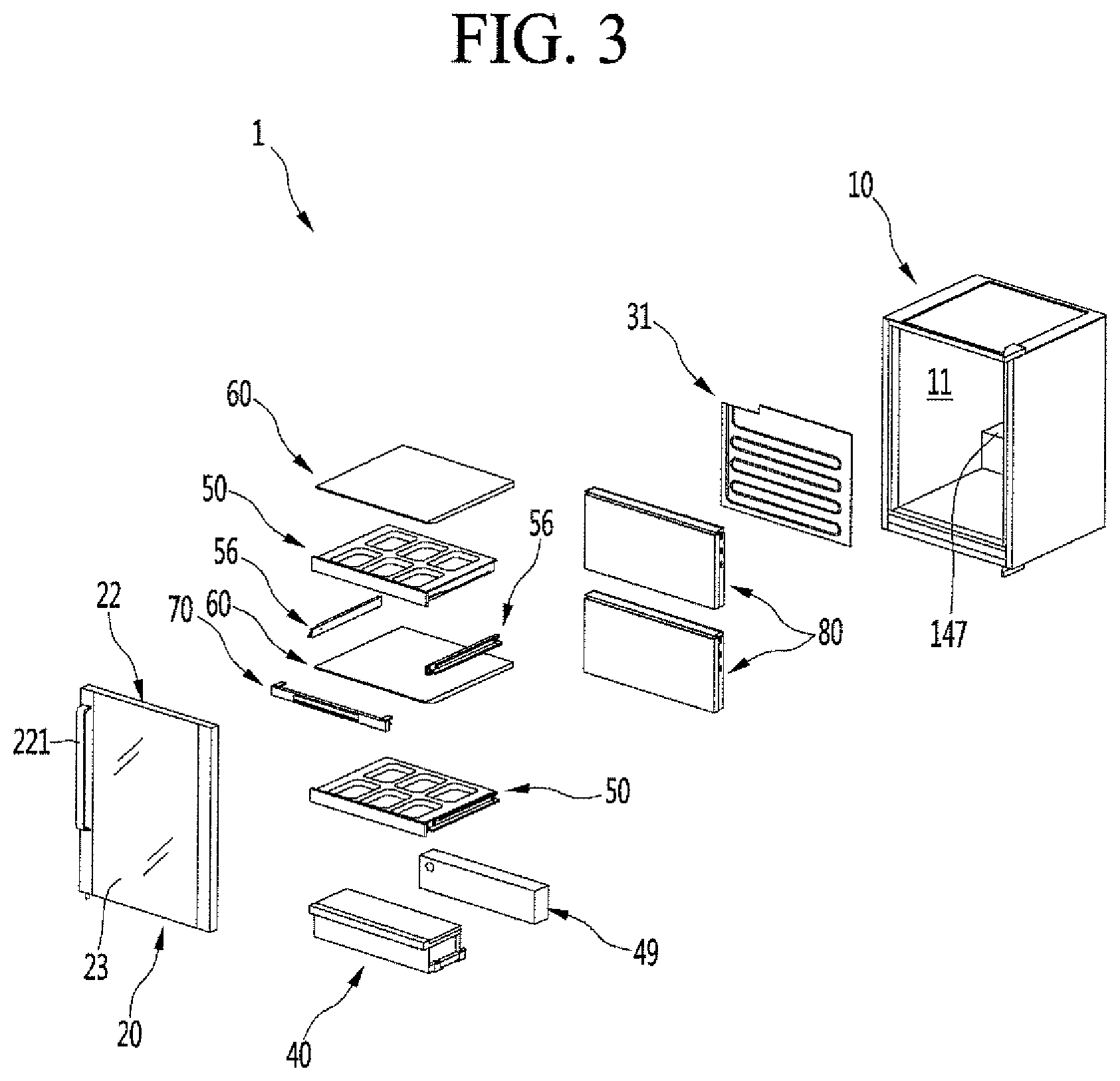 Patent US11778964 Figure 3 – Apparatus for cultivating plants