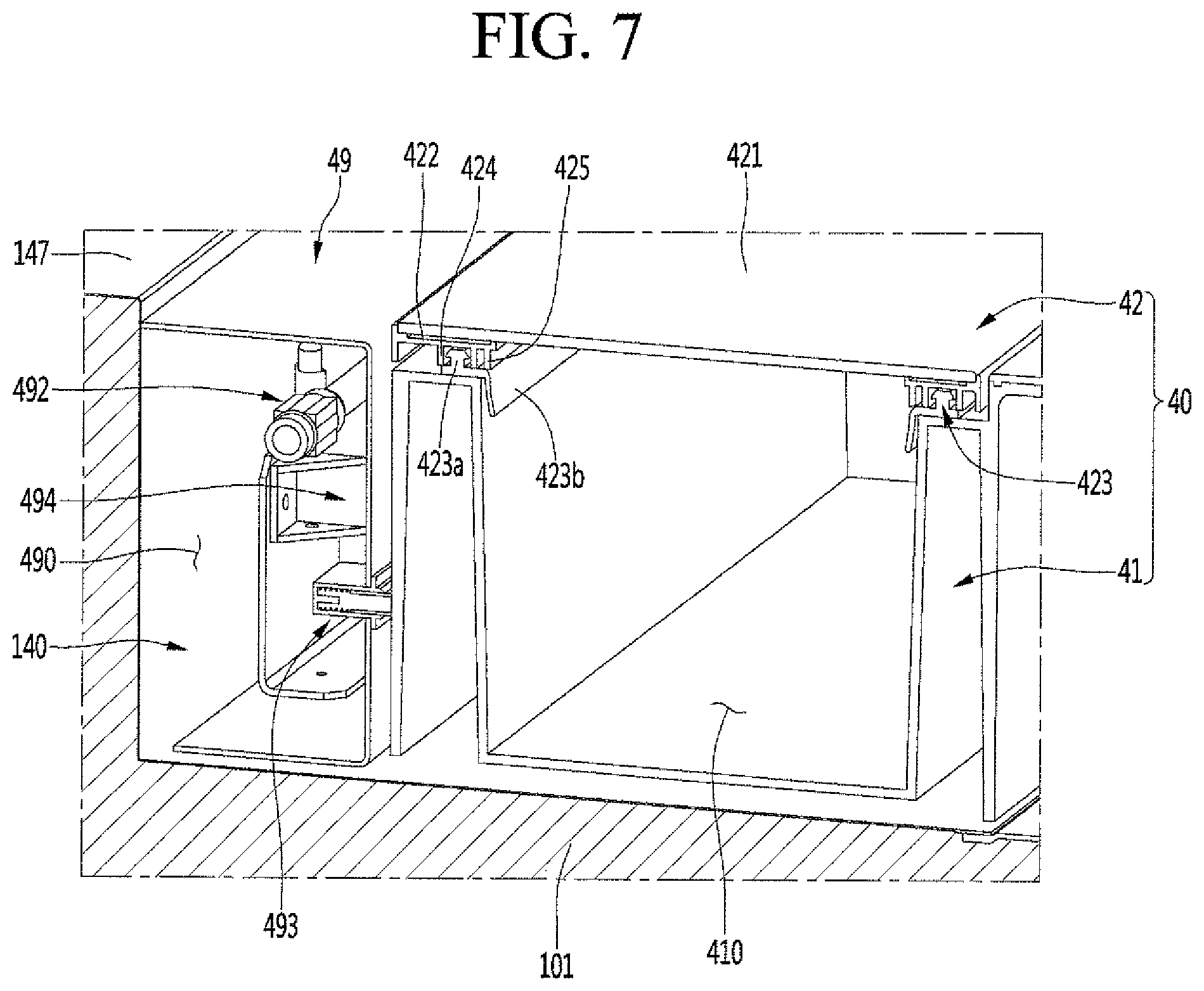 Patent US11778964 Figure 7 – Apparatus for cultivating plants